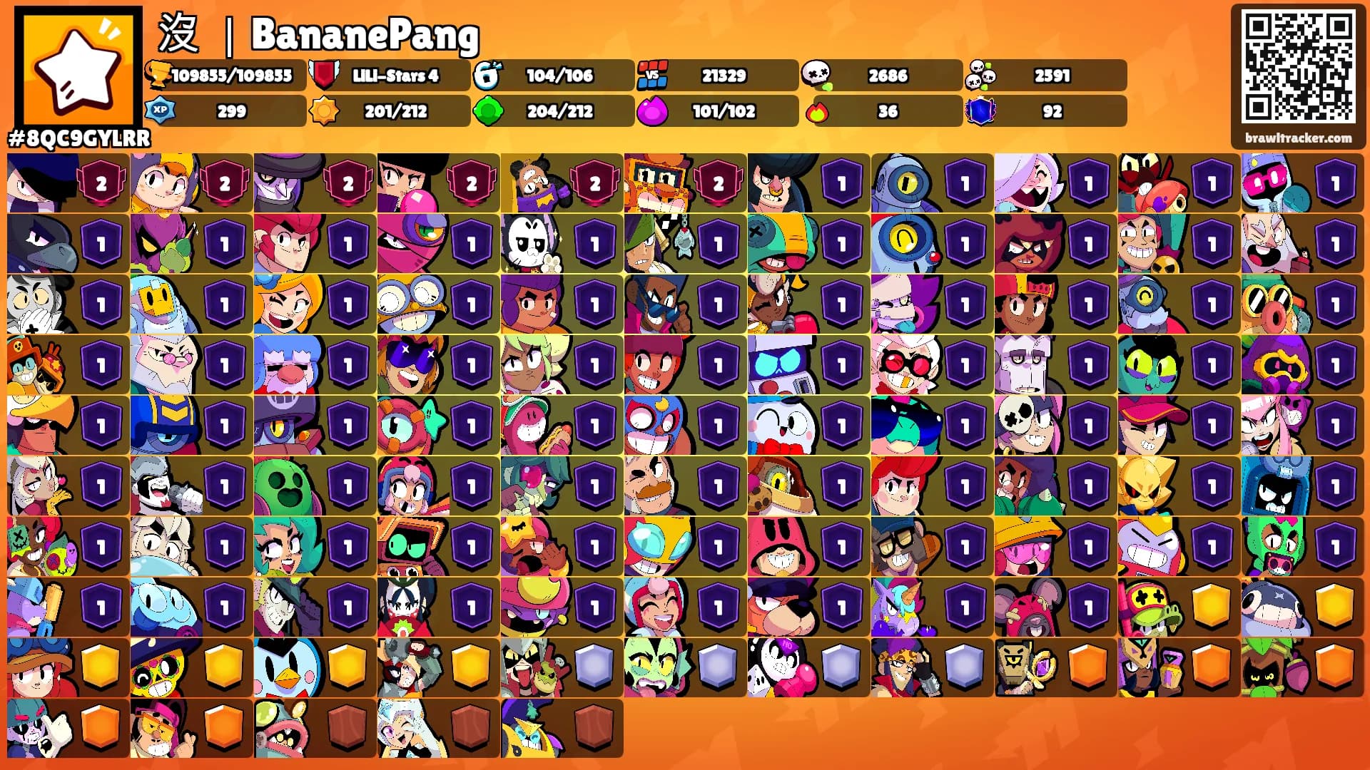沒 ｜BananePang's Ranks