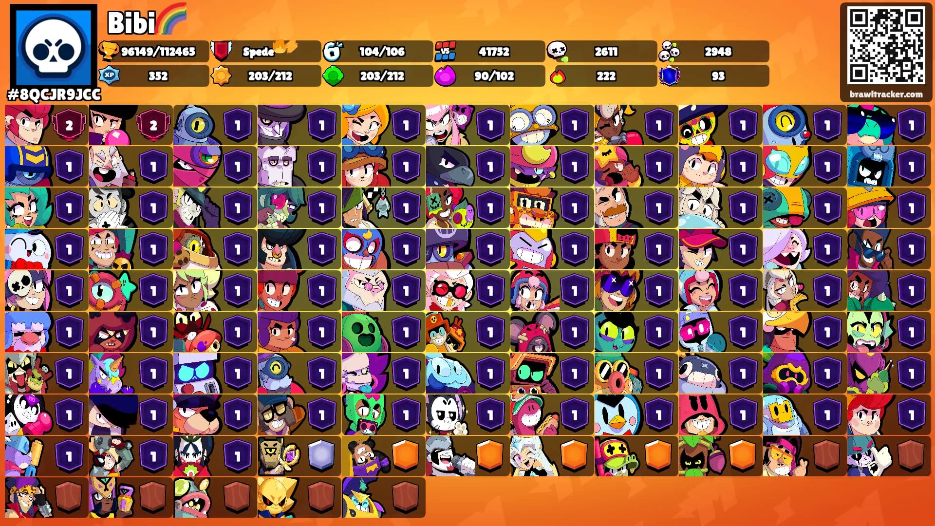 Bibi🌈's Ranks