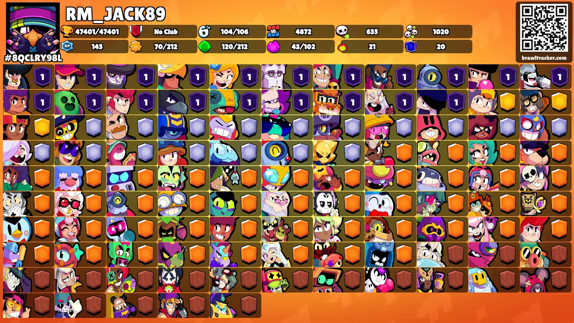 RM_JACK89's Ranks