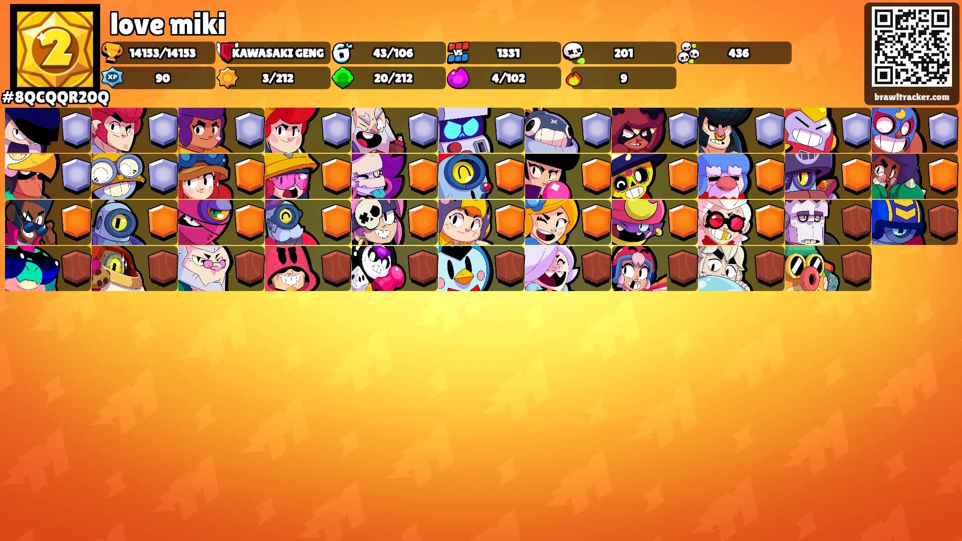 love miki's Ranks