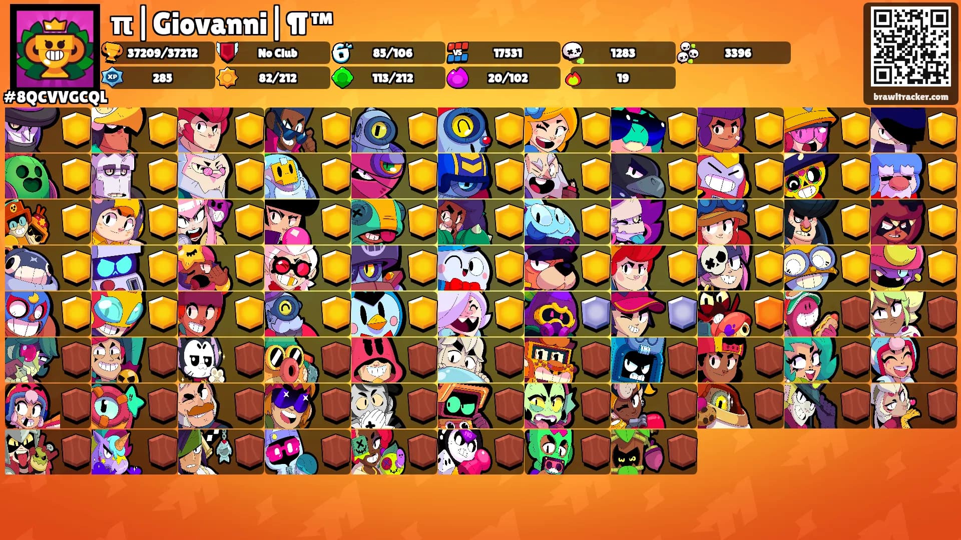 π|Giovanni|¶™'s Ranks