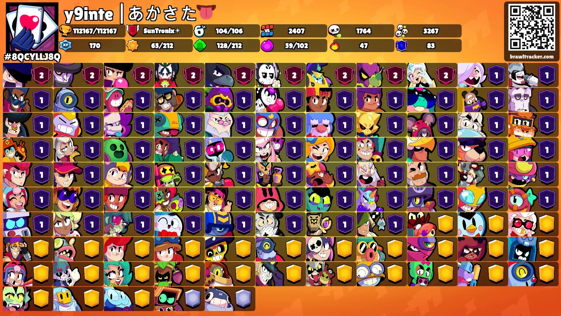 y9inte |あかさた👅's Ranks