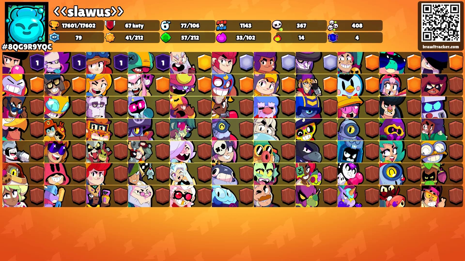 <<slawus>>'s Ranks