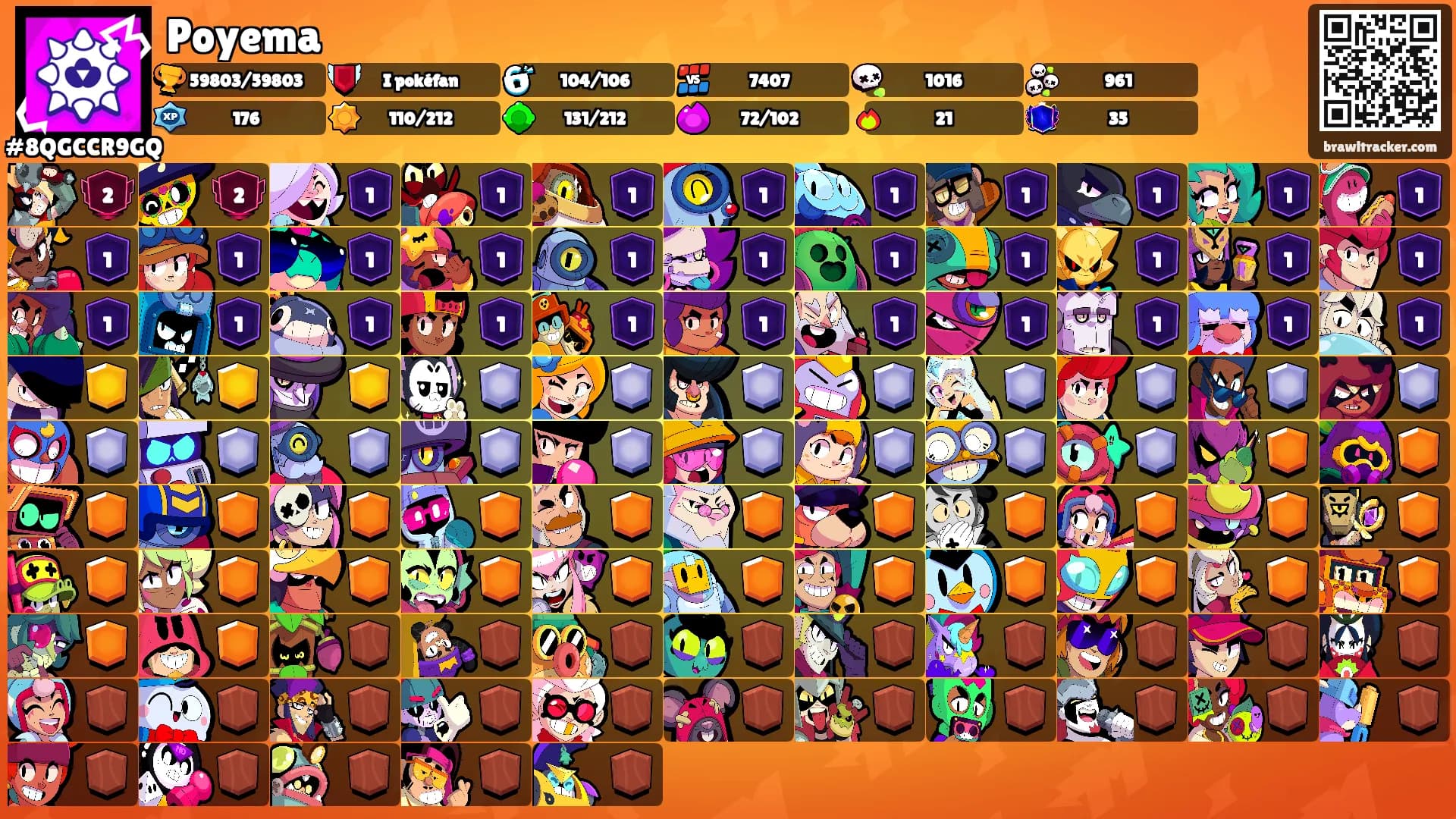 Poyema's Ranks