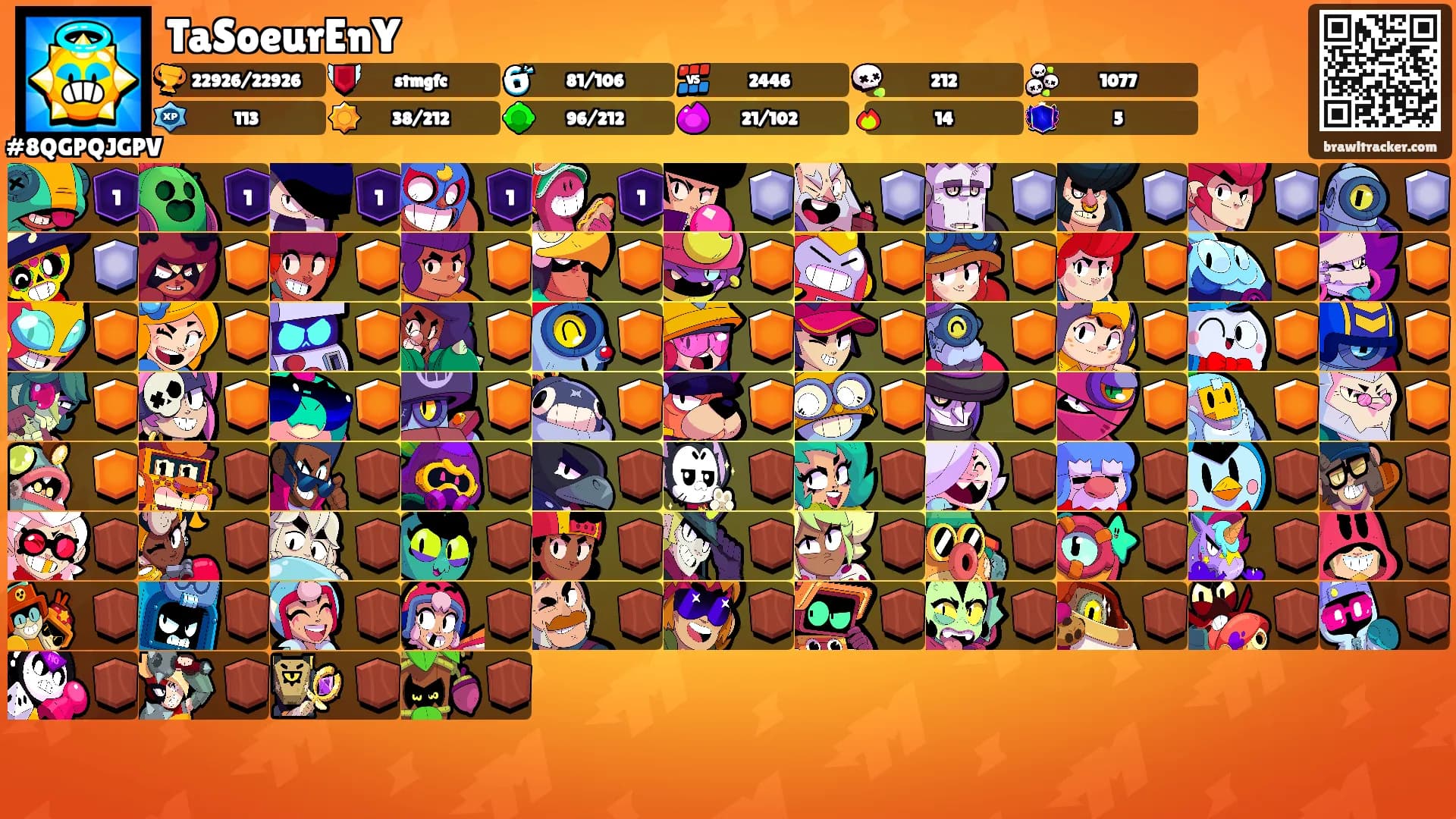 TaSoeurEnY's Ranks