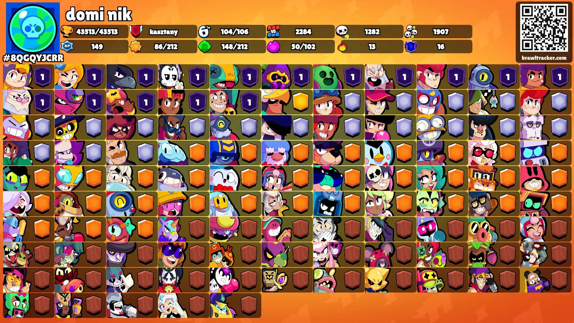 domi nik's Ranks