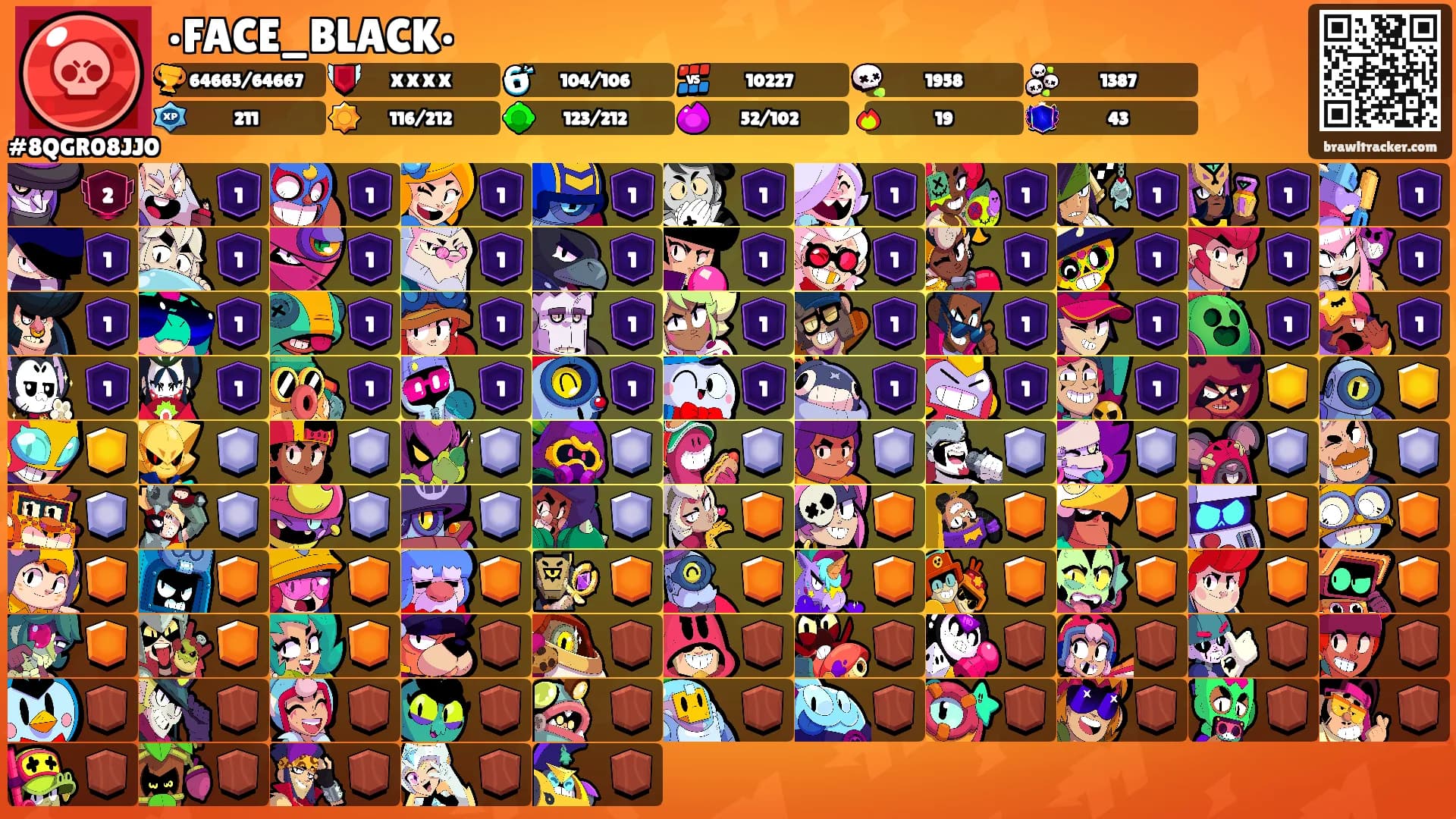 •FACE_BLACK•'s Ranks