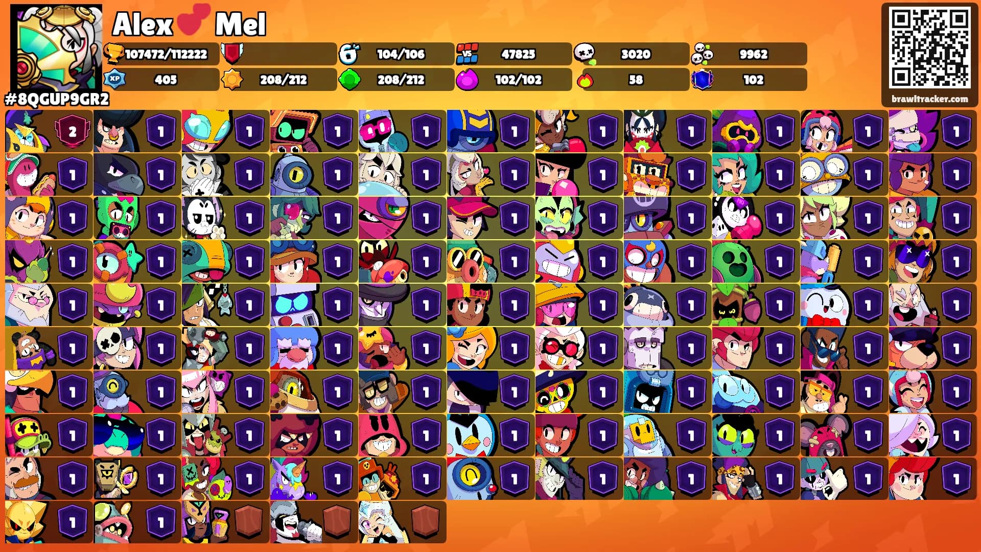 Alex 💕 Mel's Ranks