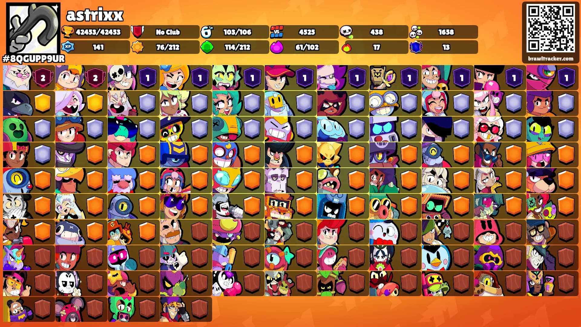 astrixx's Ranks