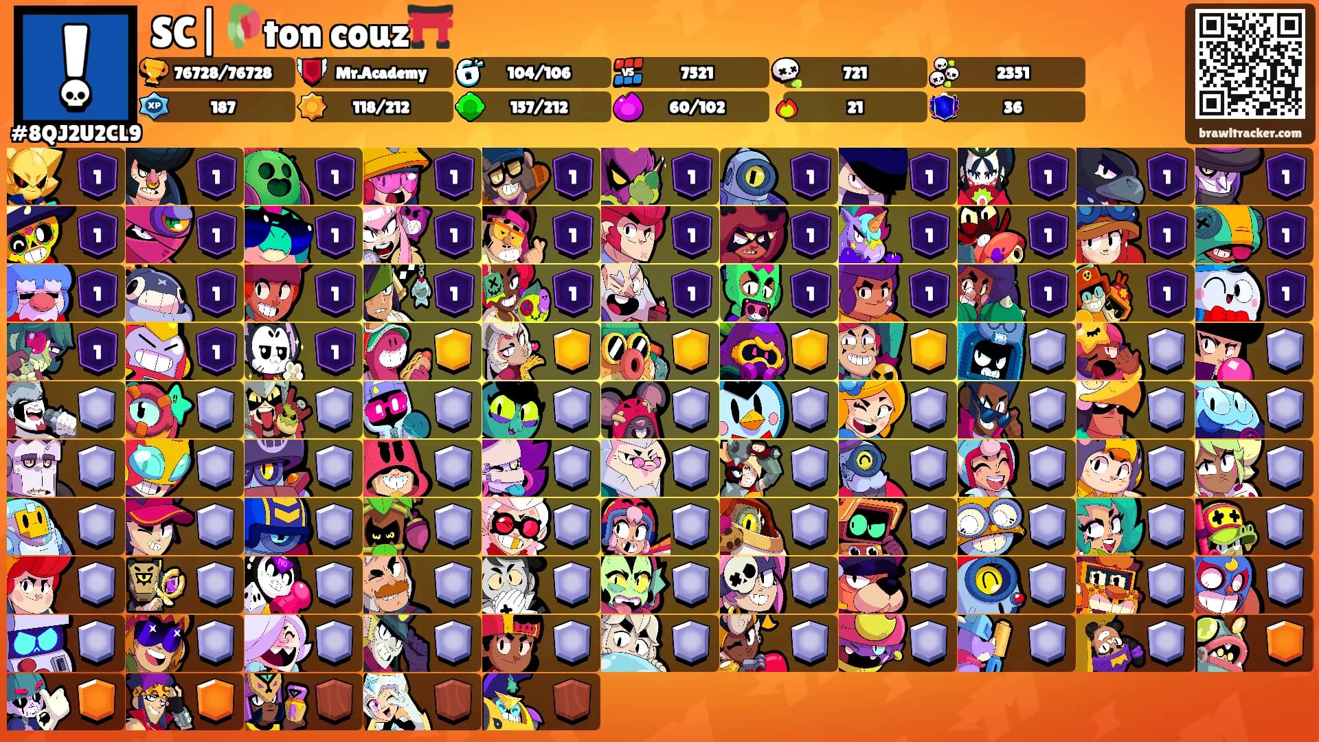SC|🥀ton couz⛩️'s Ranks