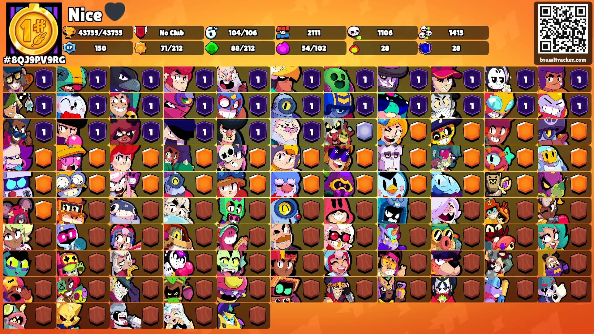Nice 🖤's Ranks
