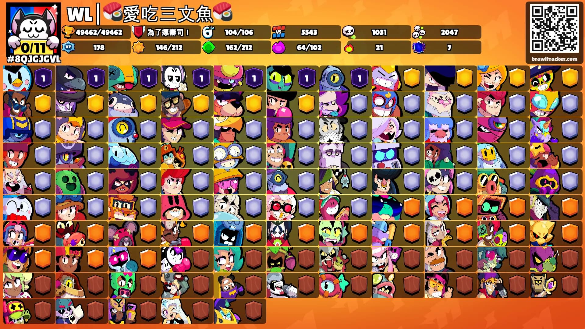 WL|🍣愛吃三文魚🍣's Ranks