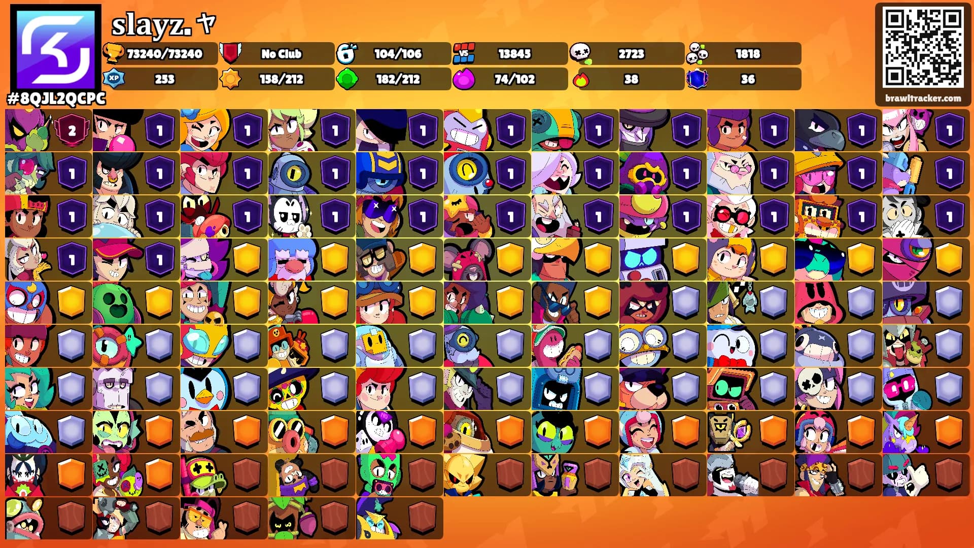 𝐬𝐥𝐚𝐲𝐳.ャ's Ranks