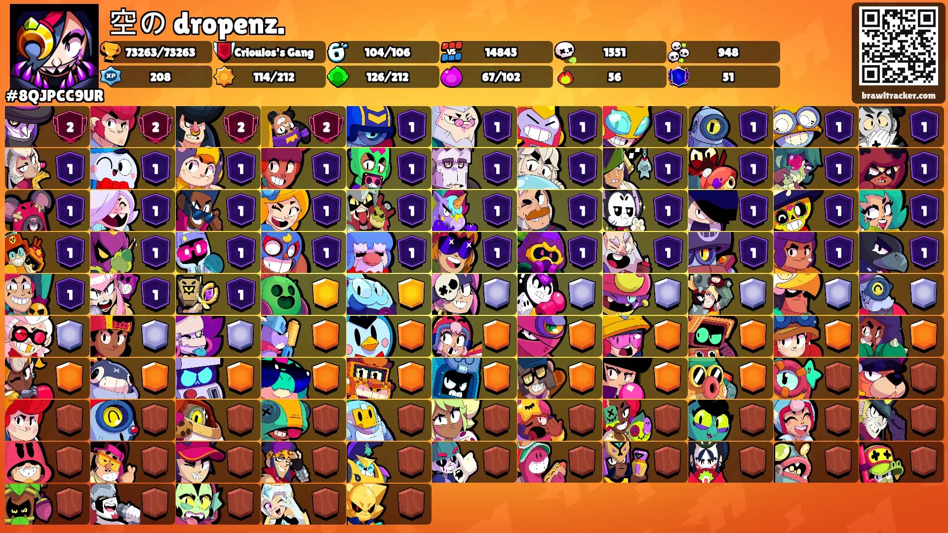 空の dropenz.'s Ranks