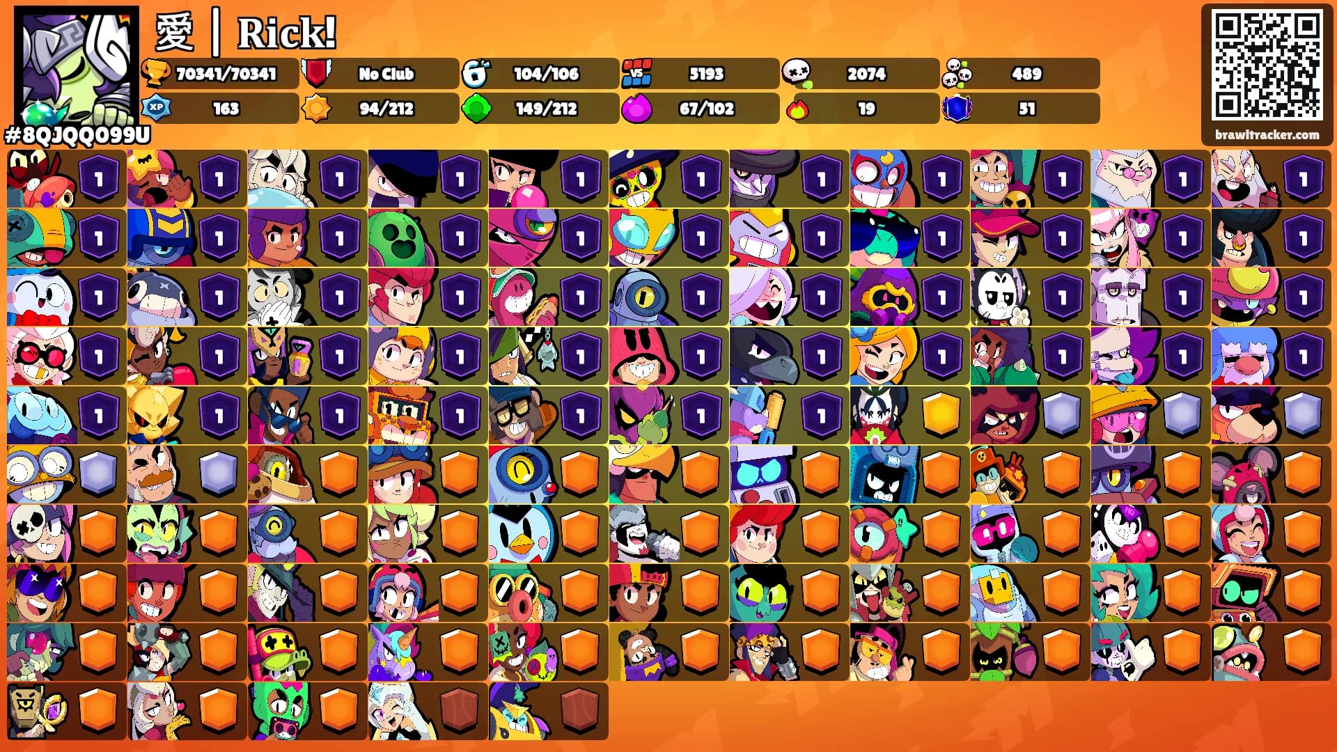 愛 | 𝐑𝐢𝐜𝐤!'s Ranks