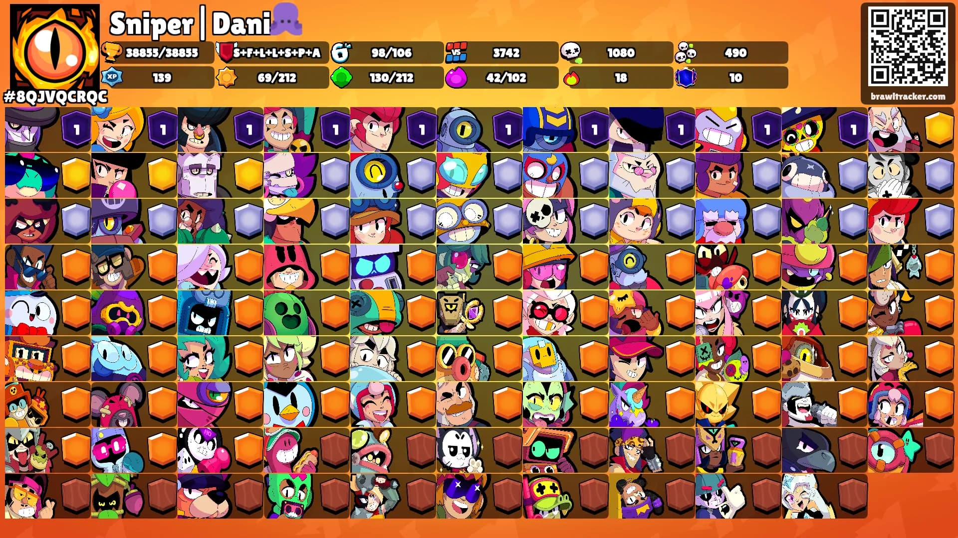 Sniper|Dani🐙's Ranks