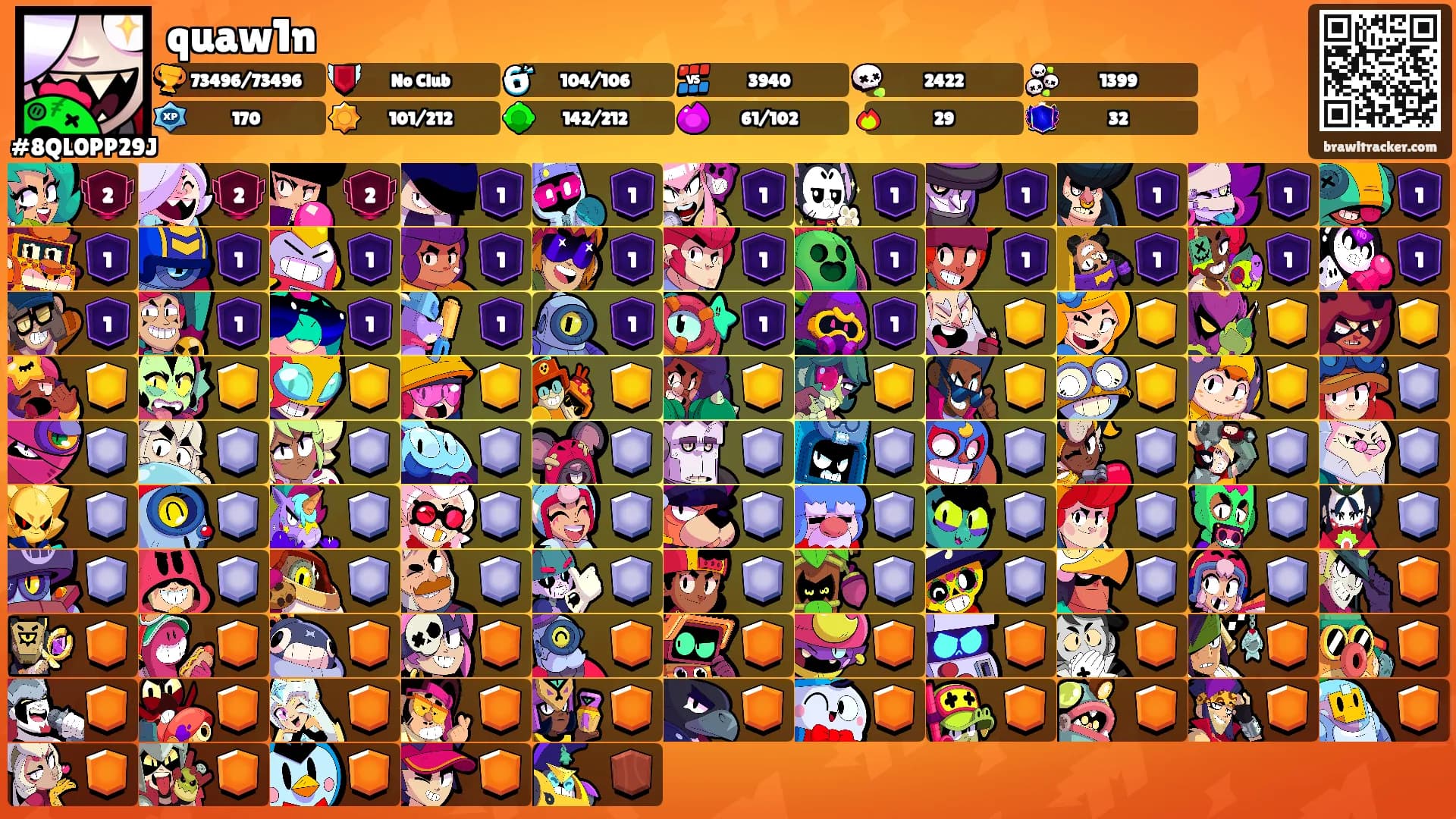 quaw1n's Ranks