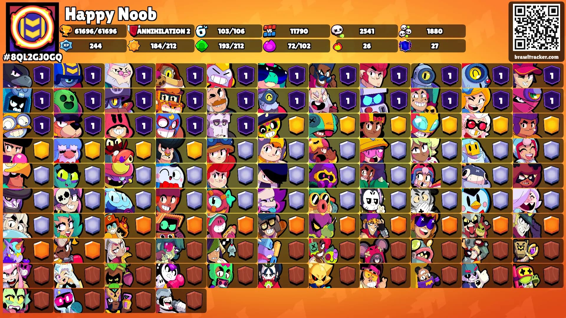 Happy Noob's Ranks