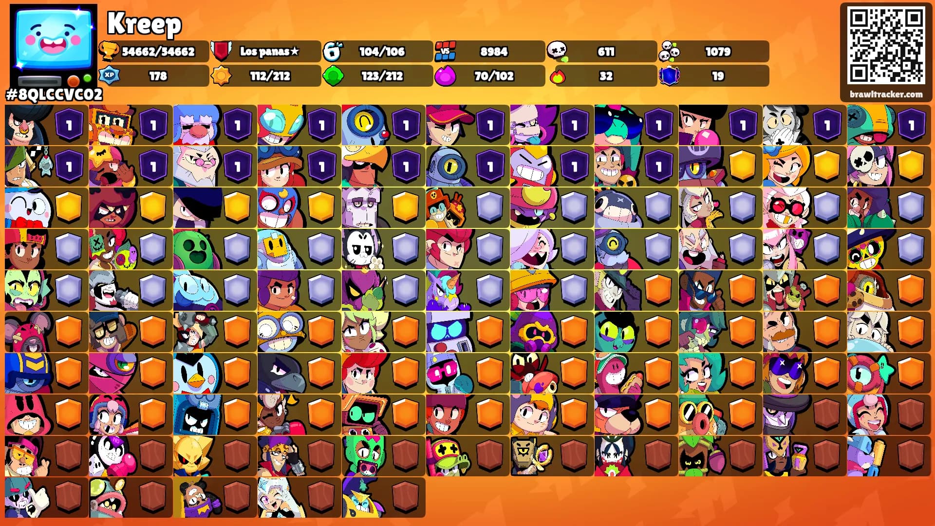 Kreep's Ranks