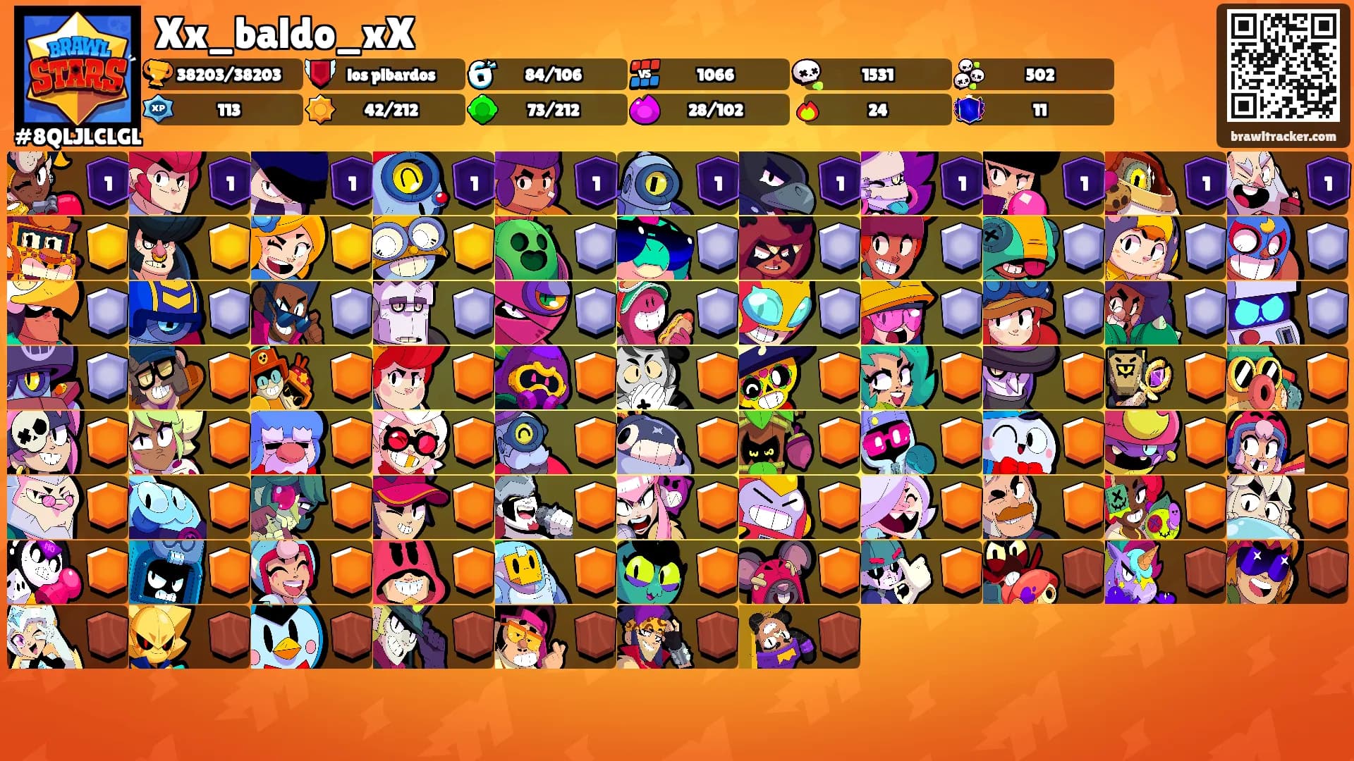 Xx_baldo_xX's Ranks