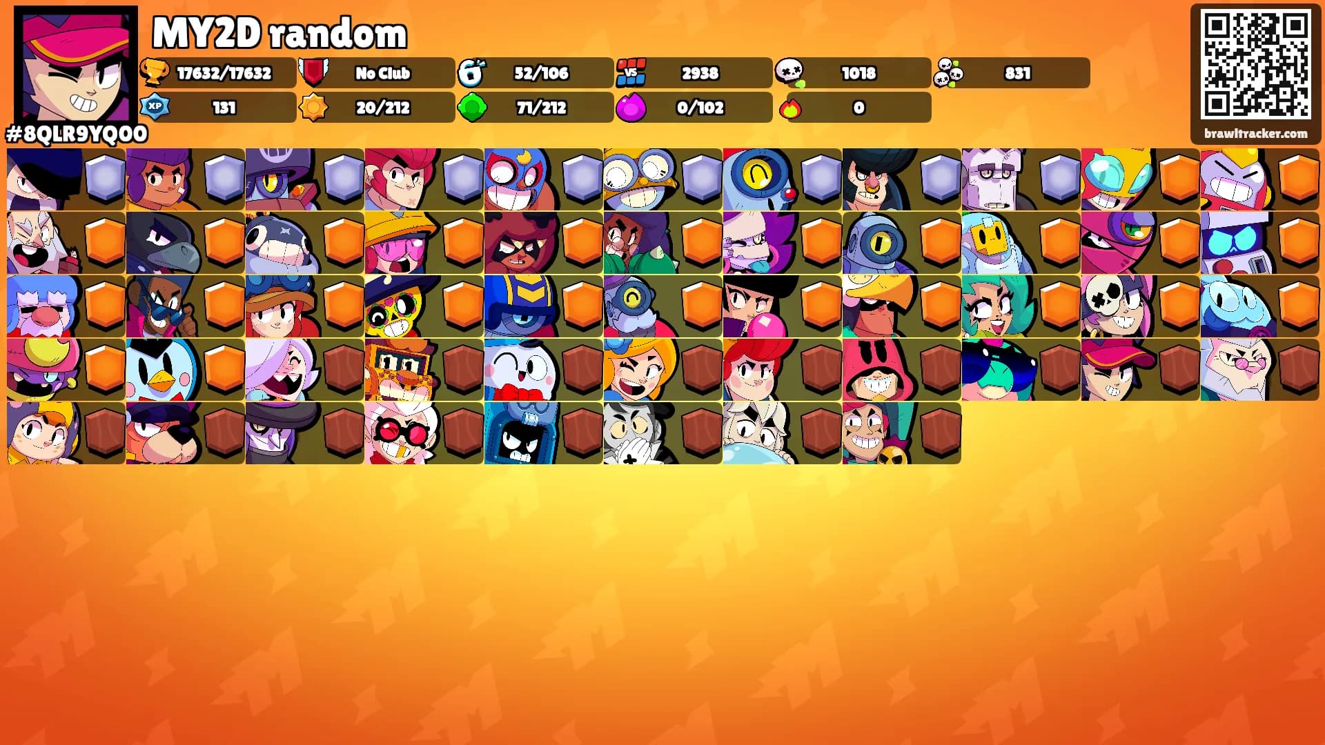 MY2D random's Ranks