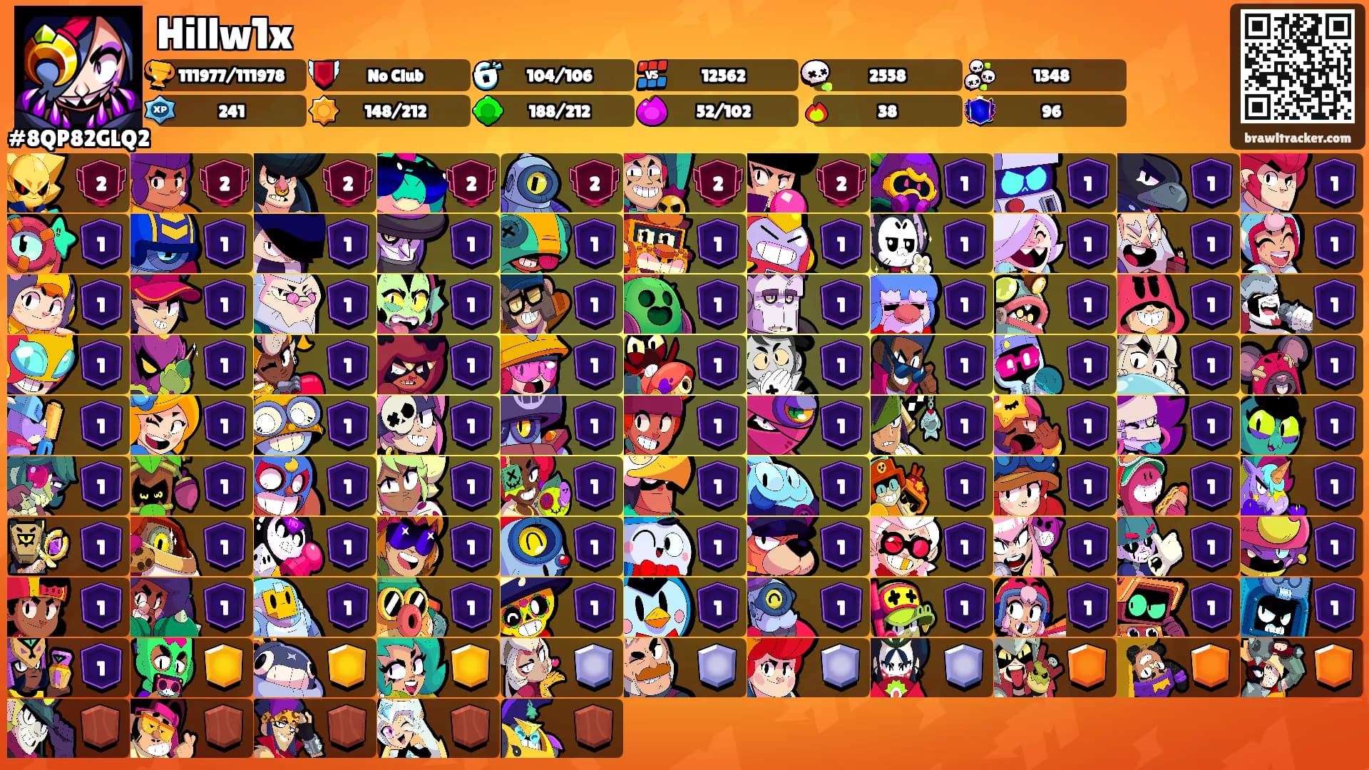 Hillw1x's Ranks