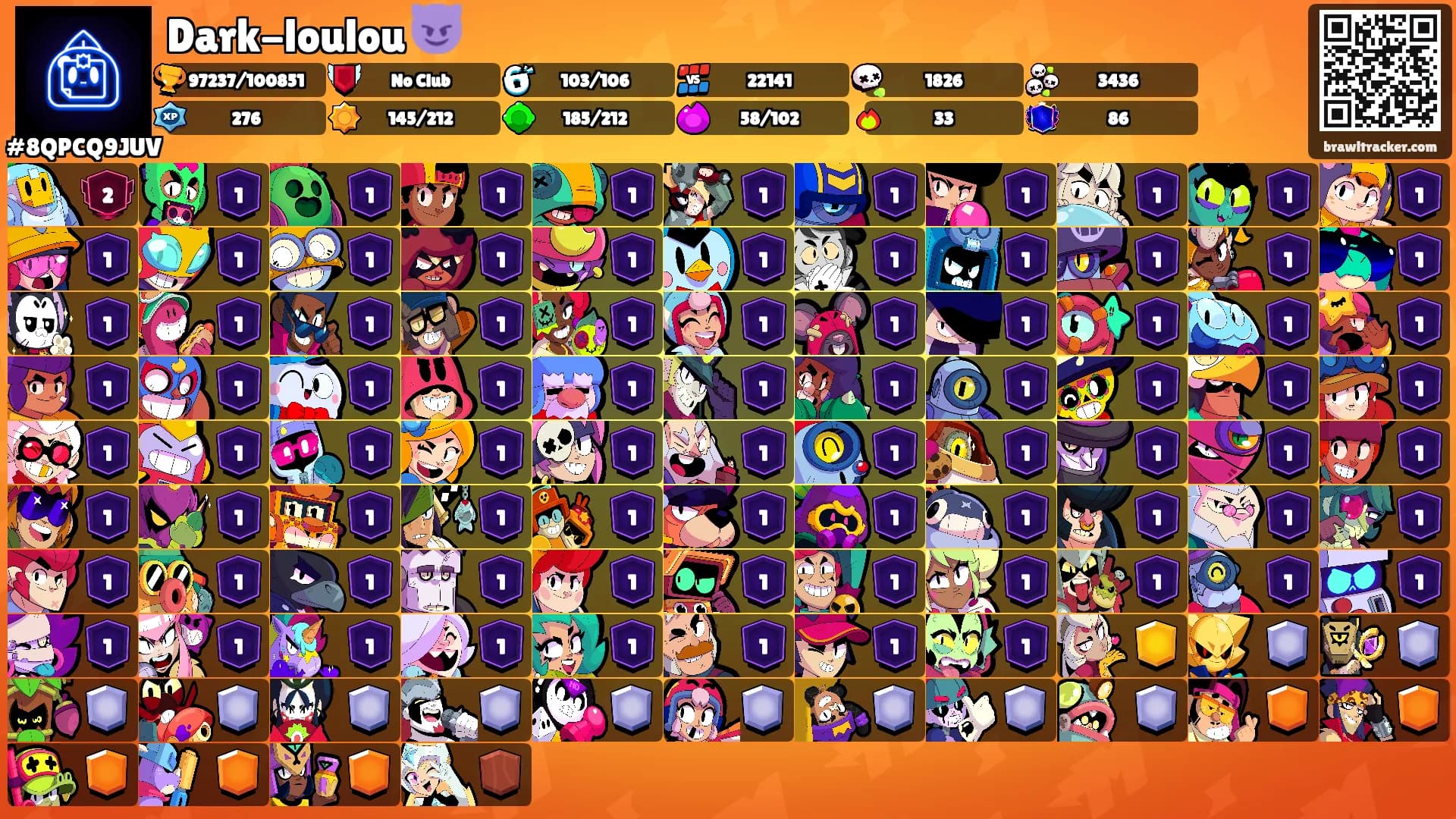 Dark-loulou 😈's Ranks