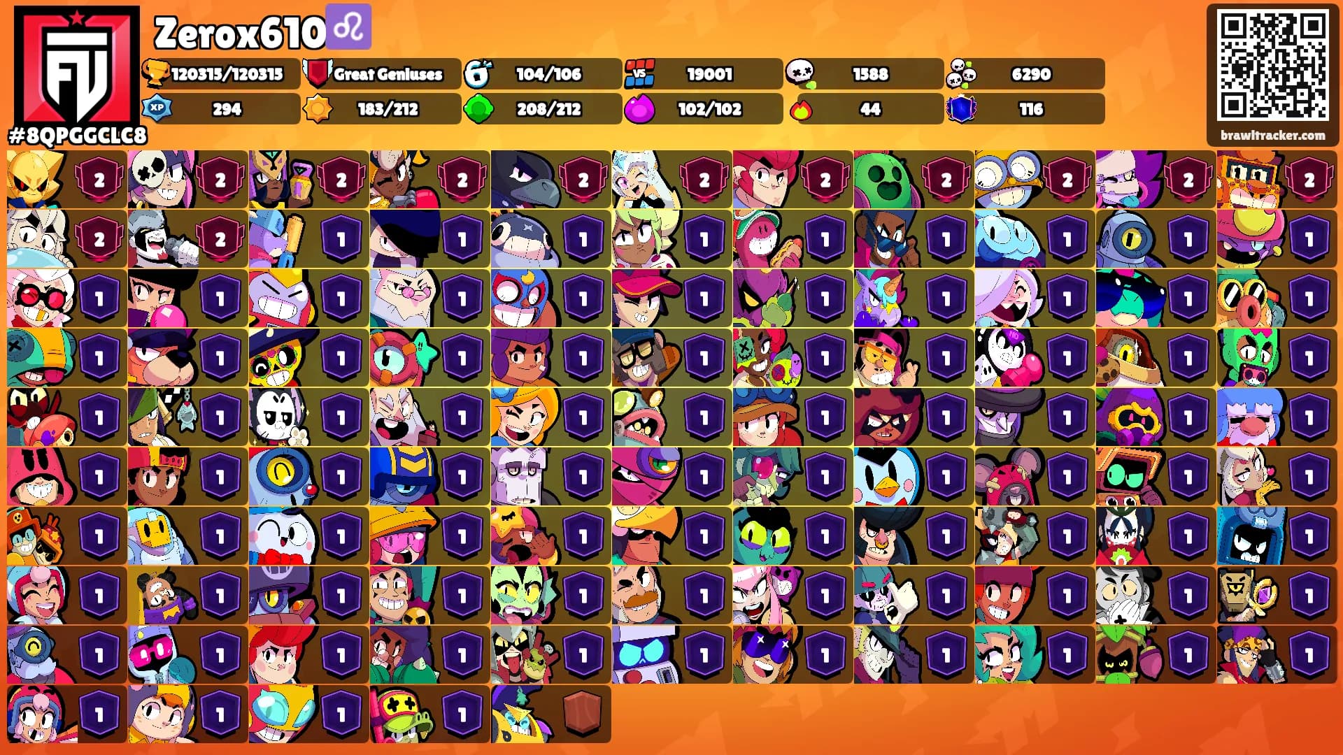 Zerox610♌'s Ranks