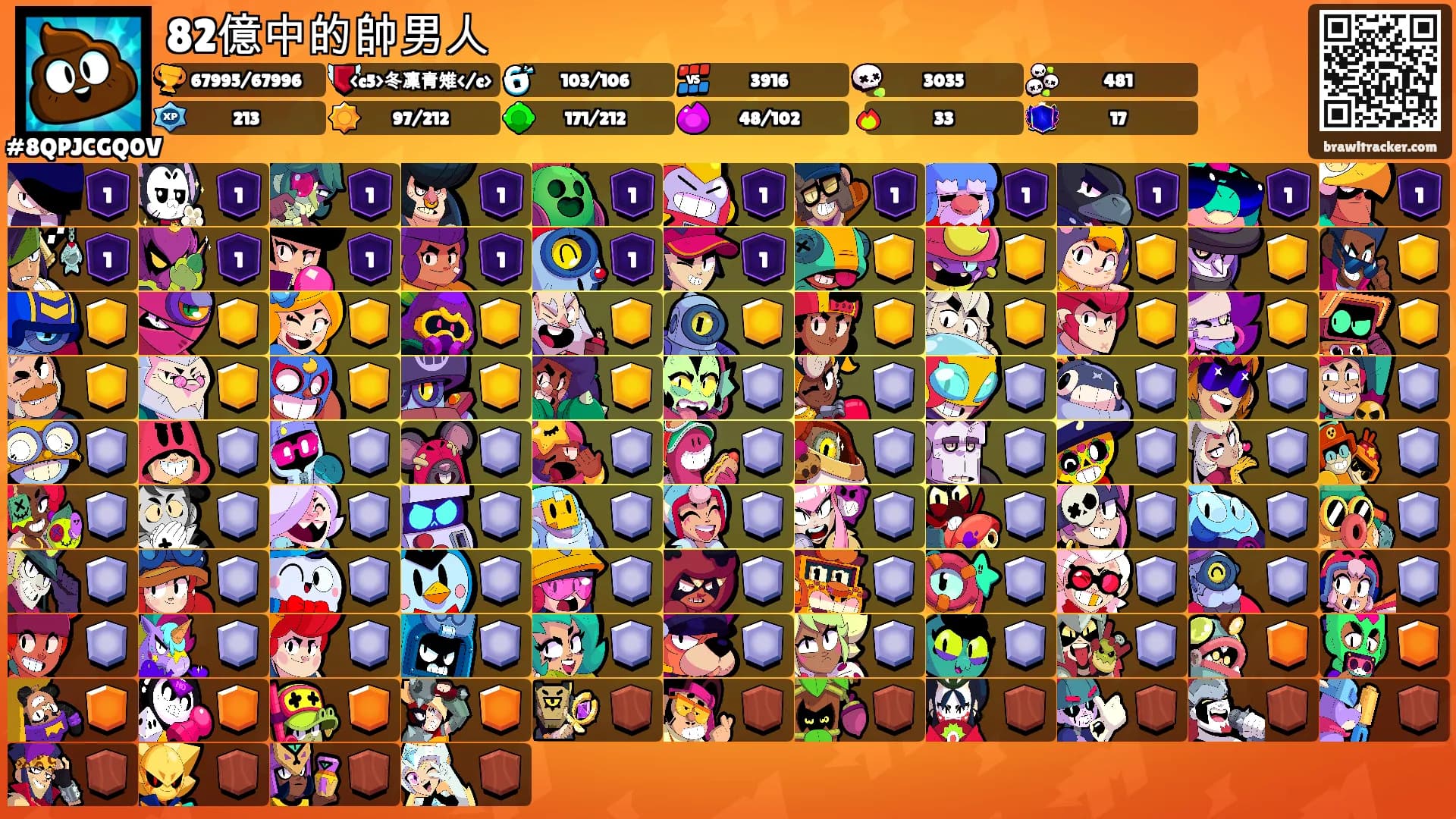 82億中的帥男人's Ranks