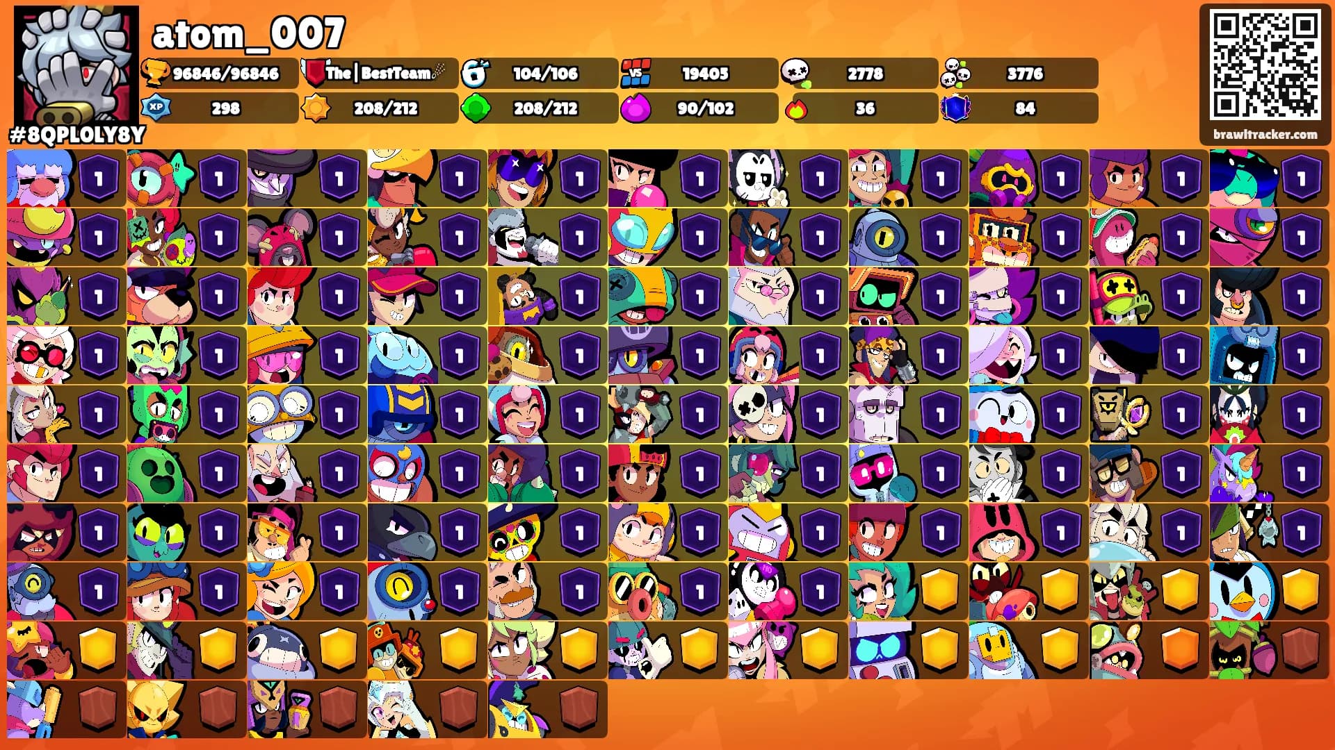 atom_007's Ranks