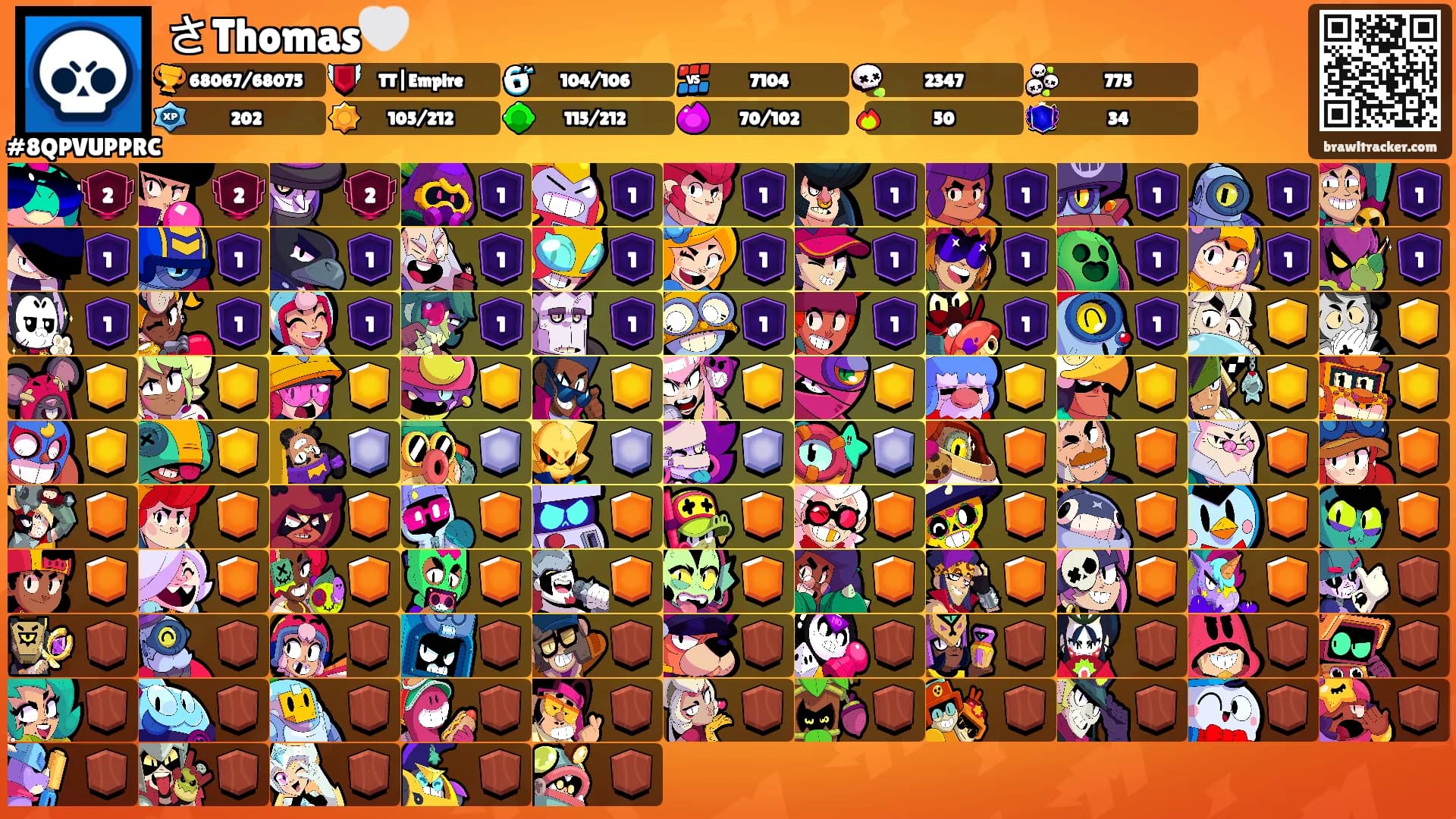 さThomas🤍's Ranks