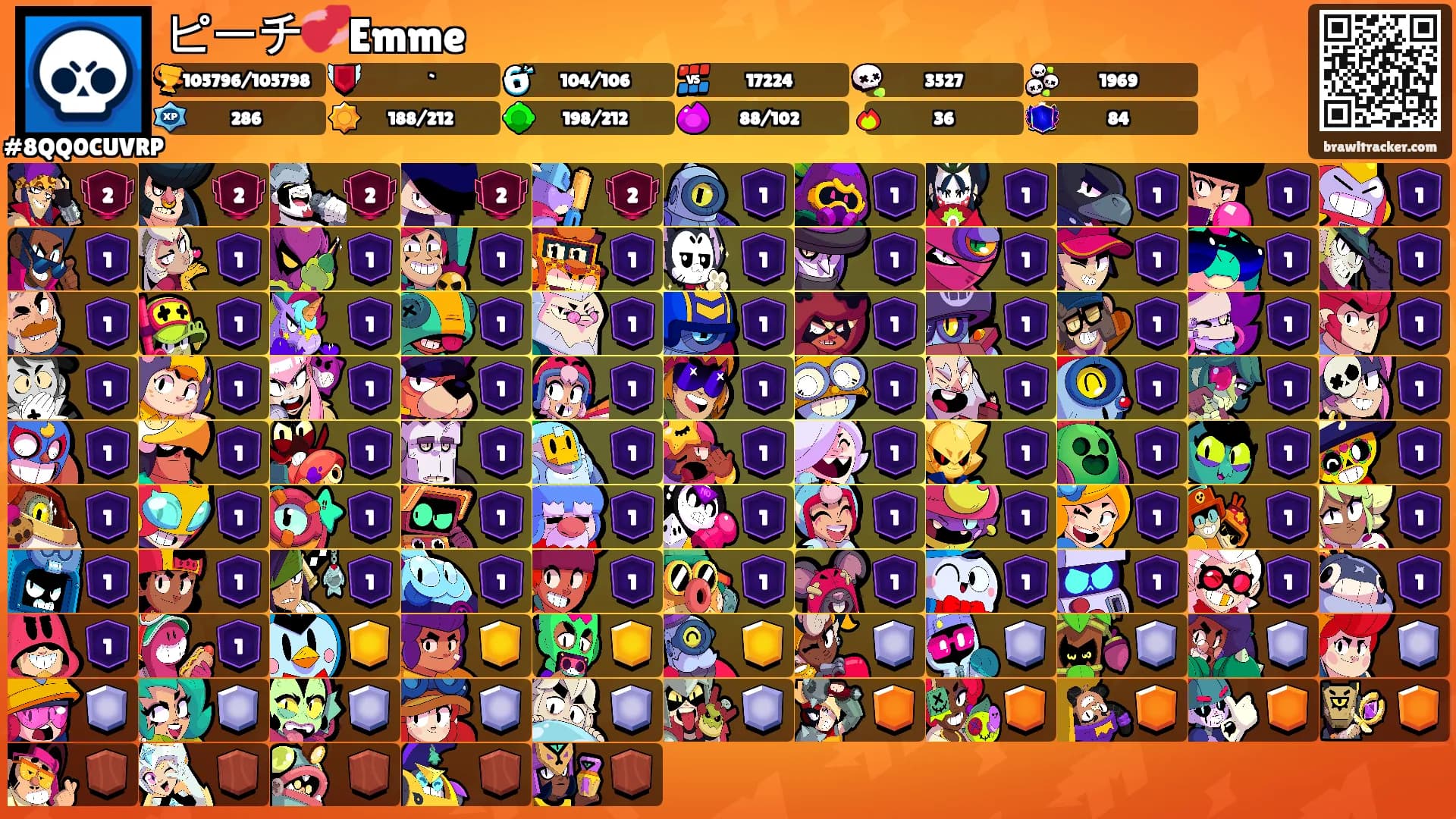 ピーチ💞Emme's Ranks