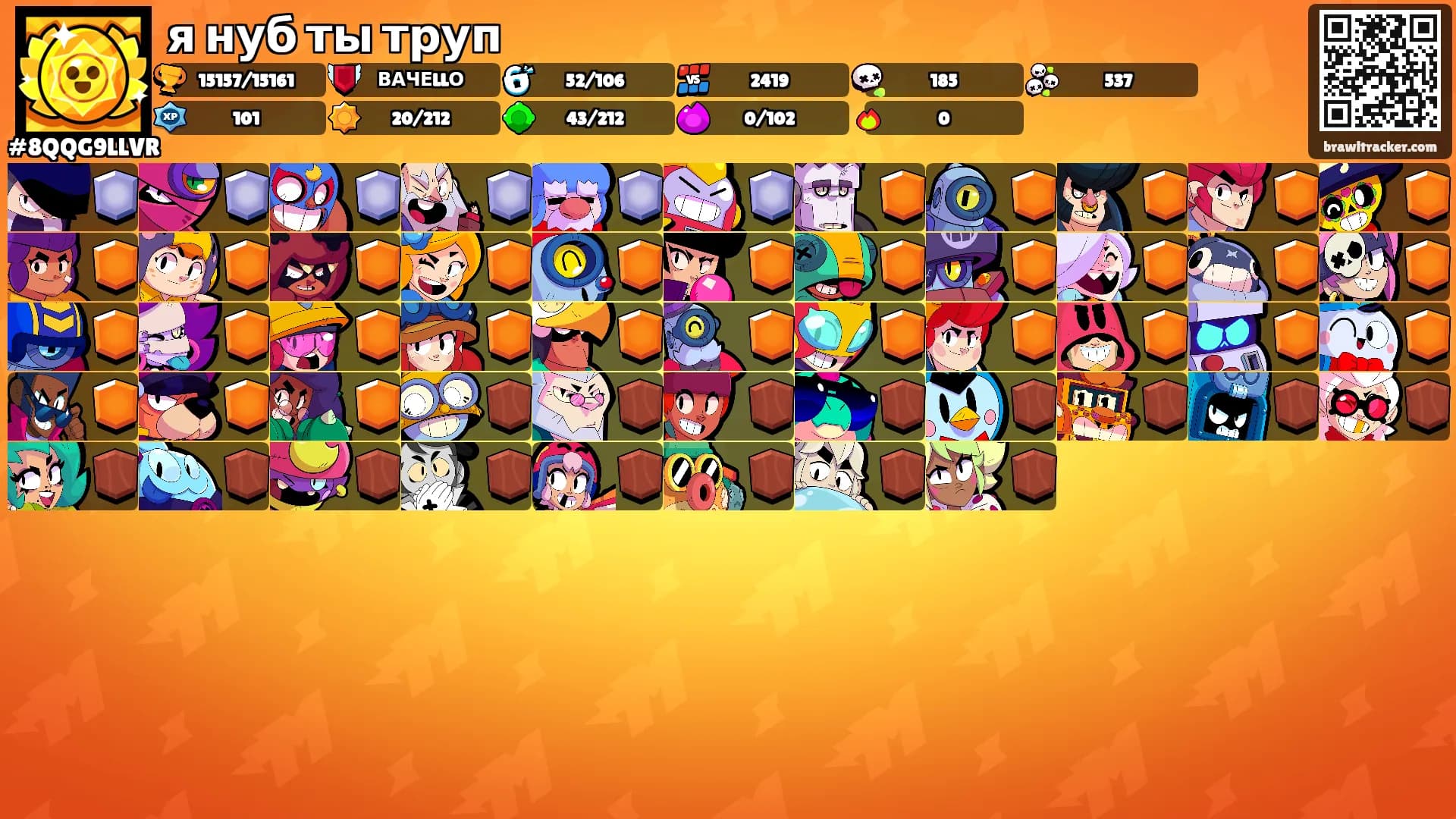 я нуб ты труп's Ranks