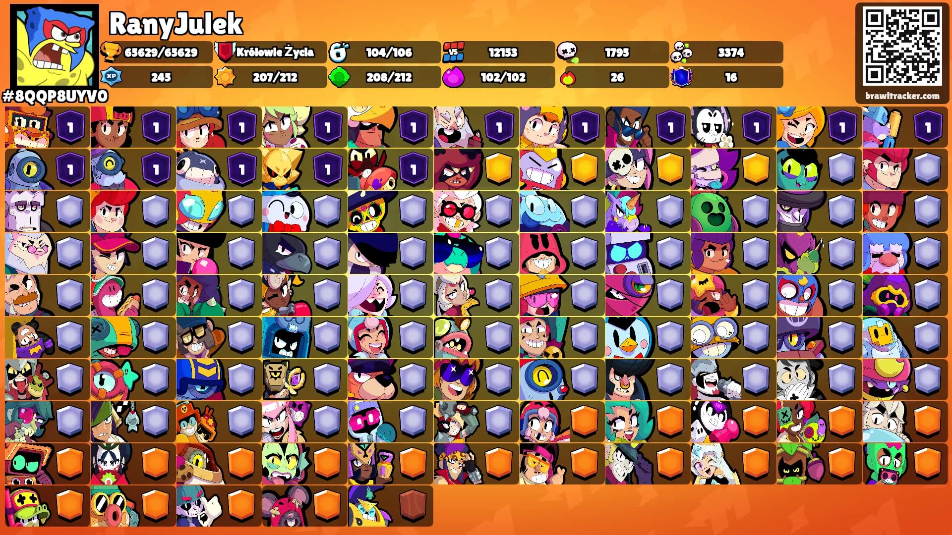 RanyJulek's Ranks