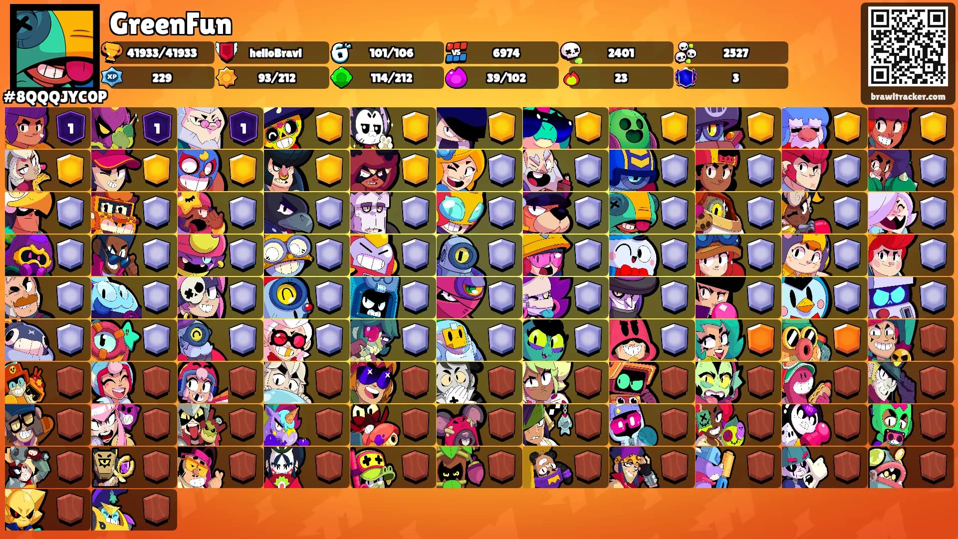 GreenFun's Ranks