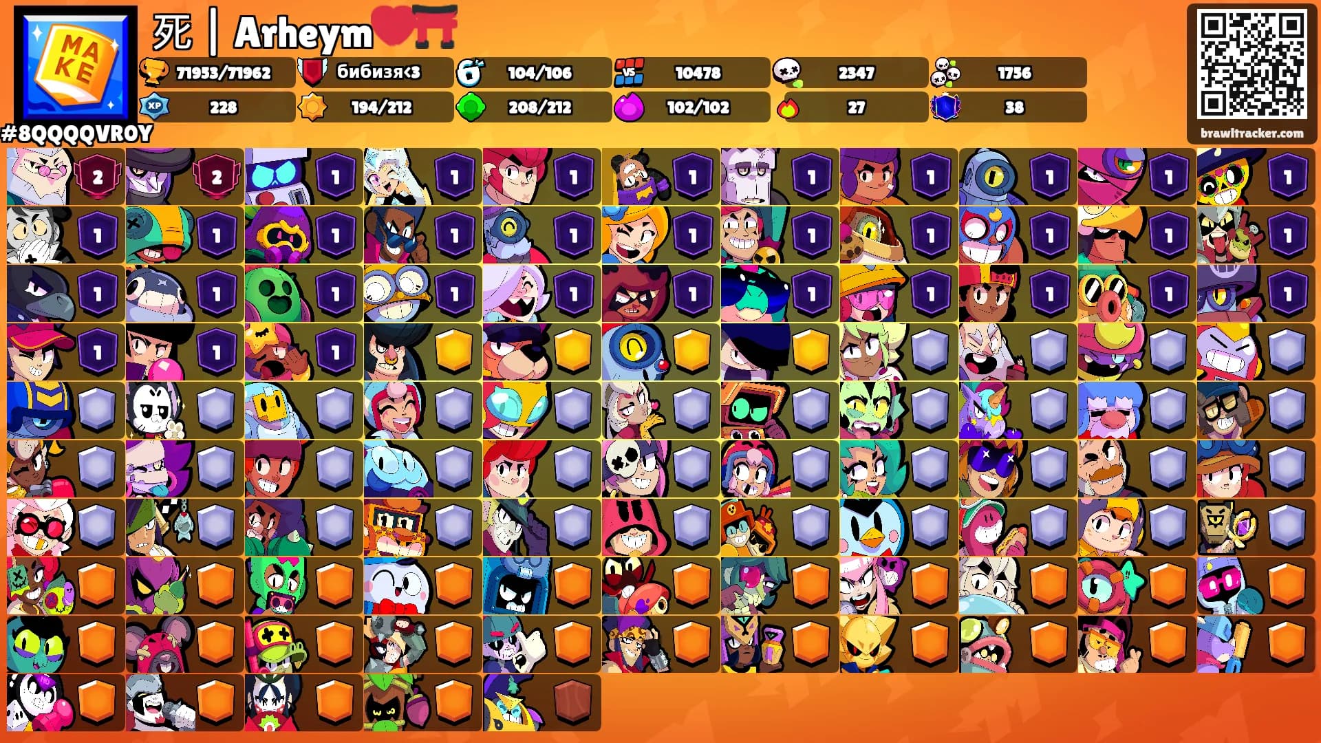 死 | Arheym💔⛩️'s Ranks