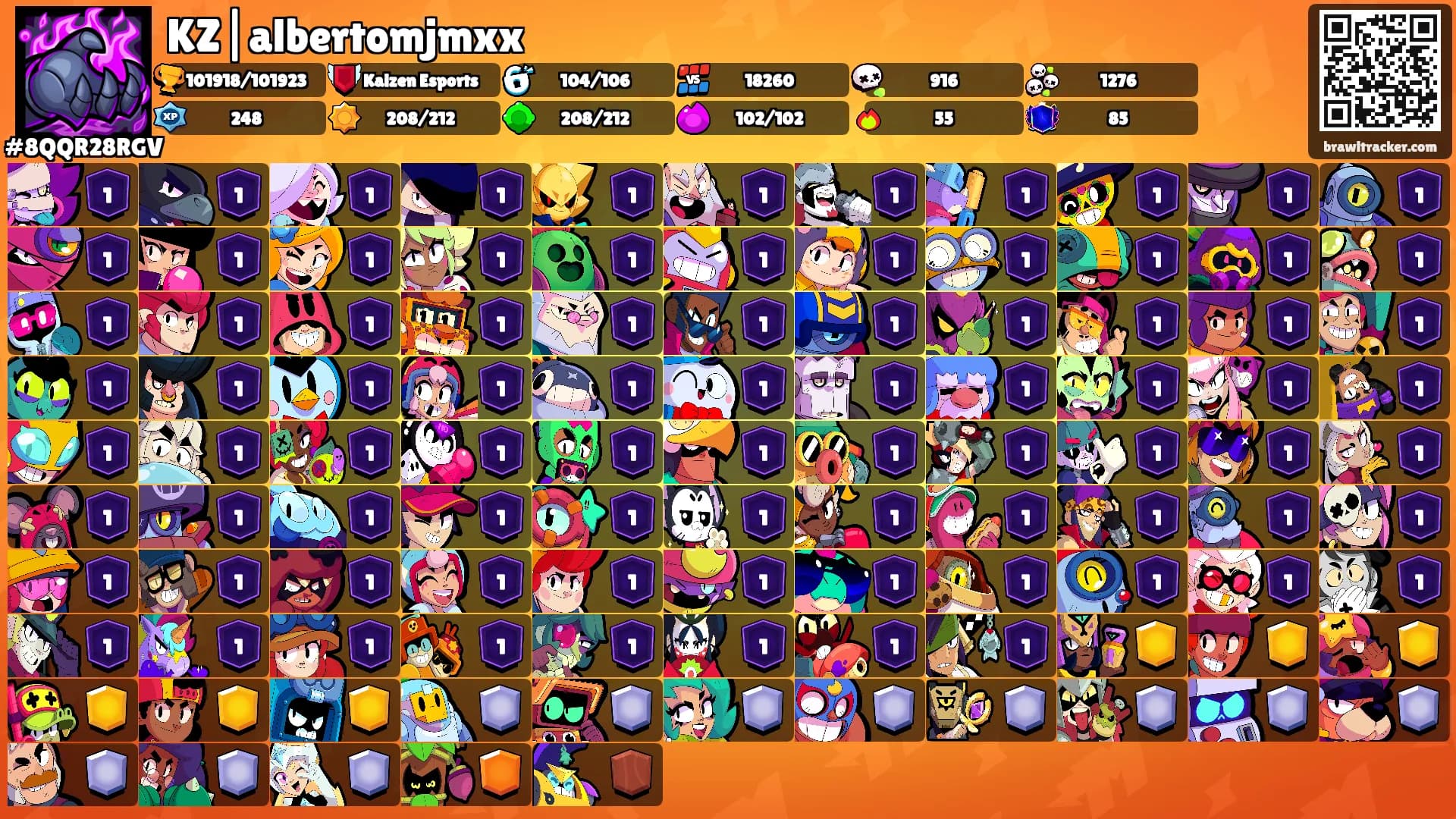 KZ|albertomjmxx's Ranks