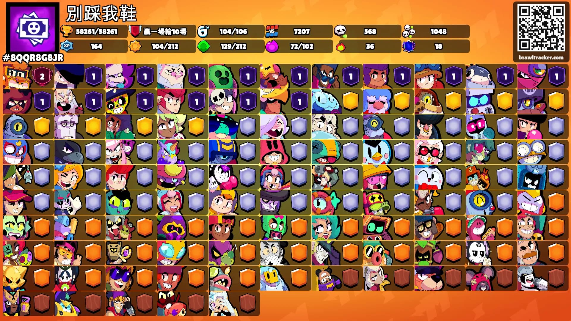 別踩我鞋's Ranks