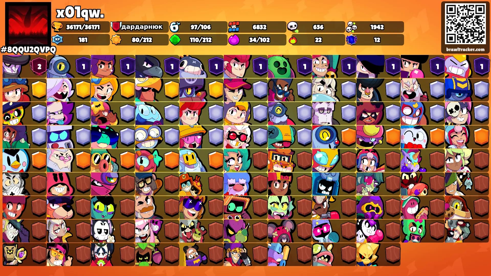 x01qw.'s Ranks