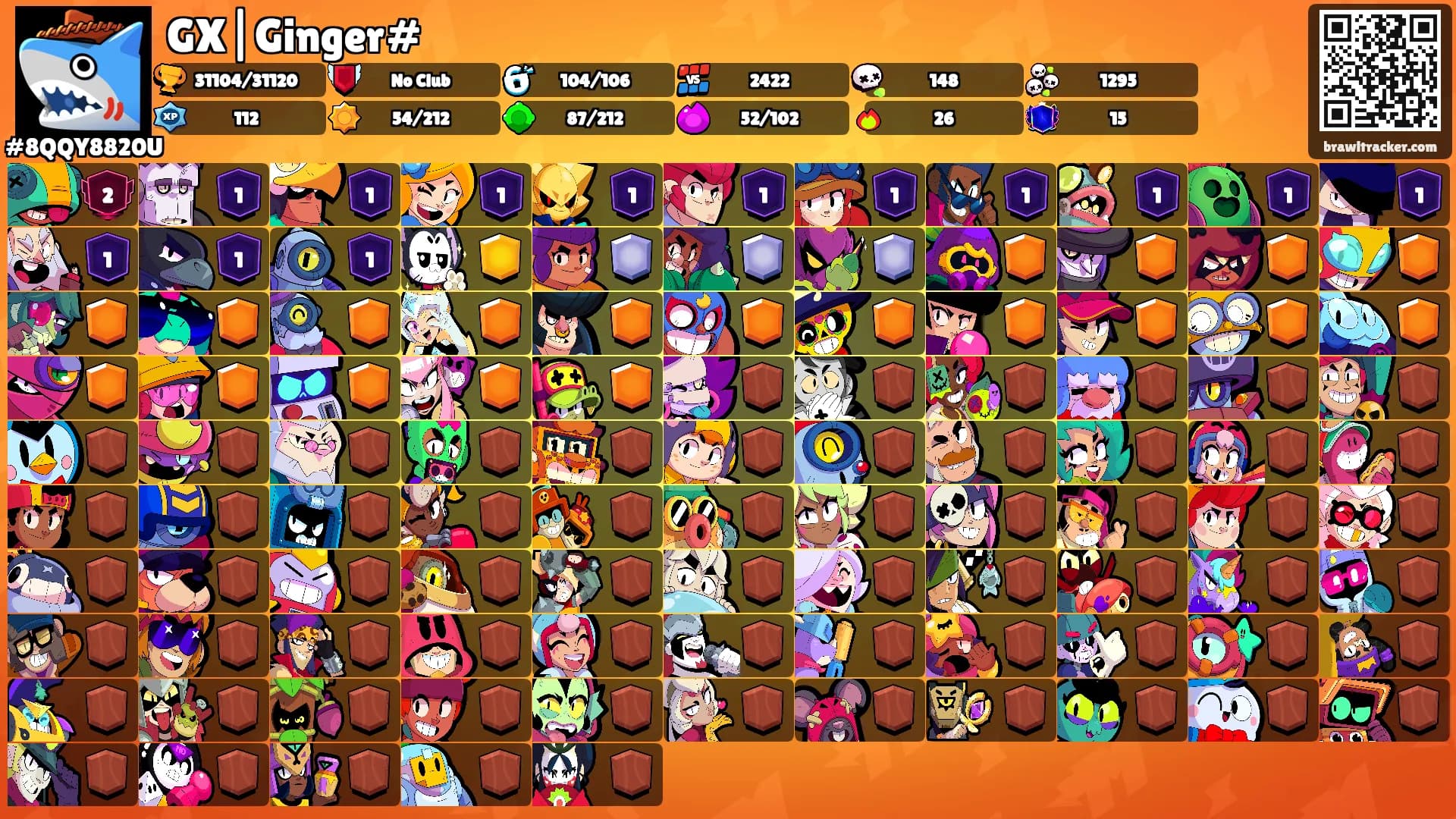 GX|Ginger#'s Ranks