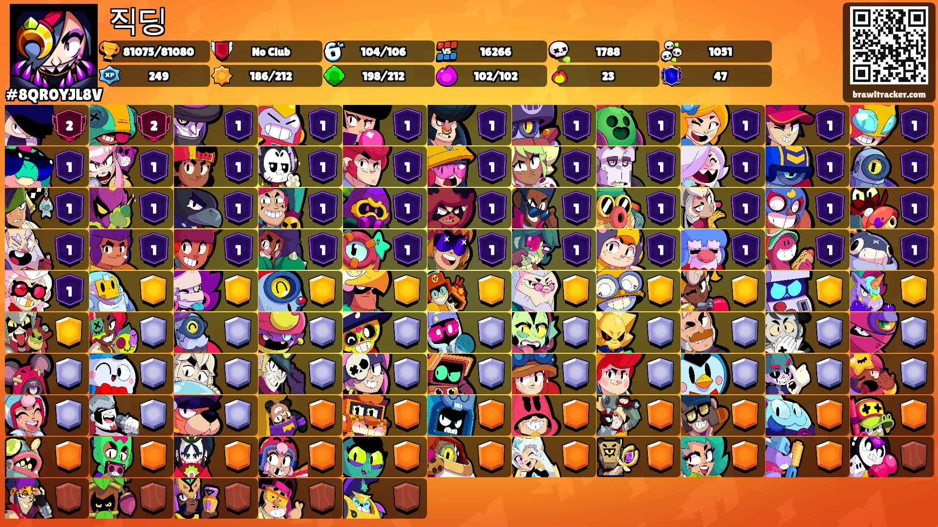 직딩's Ranks