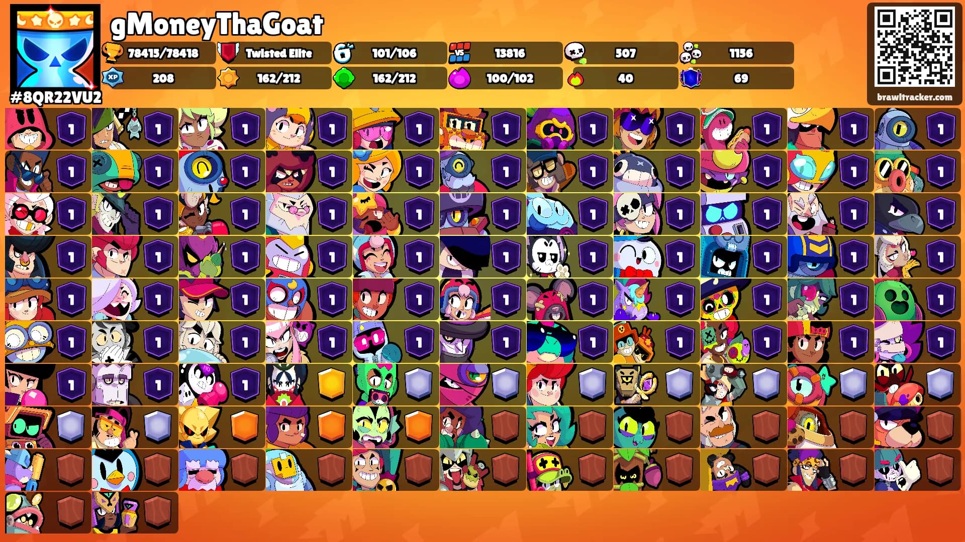 gMoneyThaGoat's Ranks