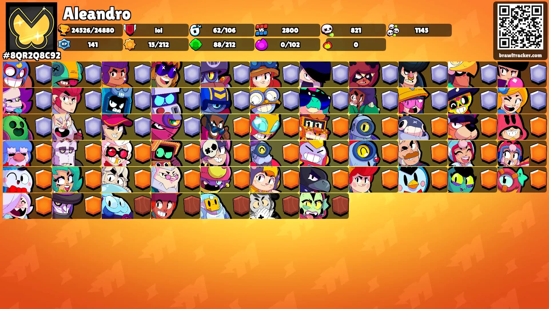 Aleandro's Ranks