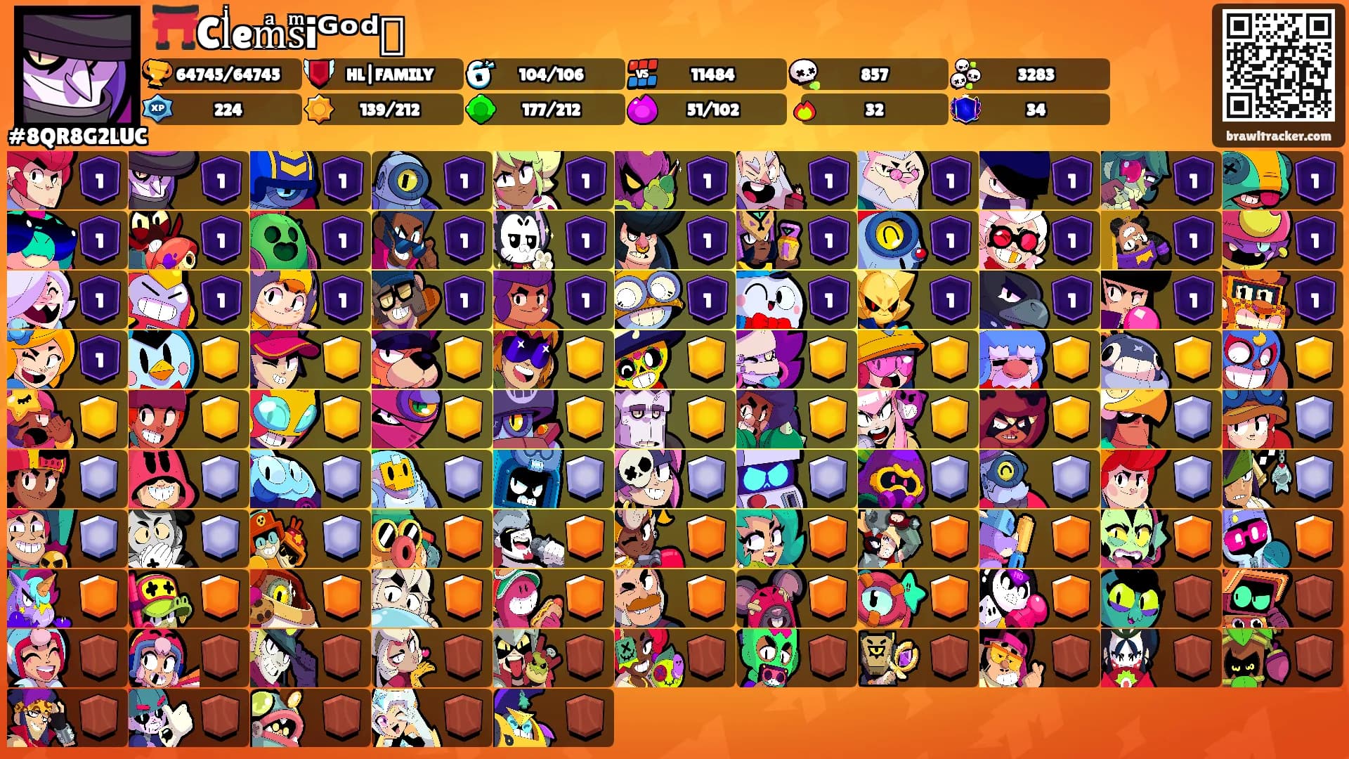 ⛩️Clͥemͣsͫiᴳᵒᵈ⛩'s Ranks