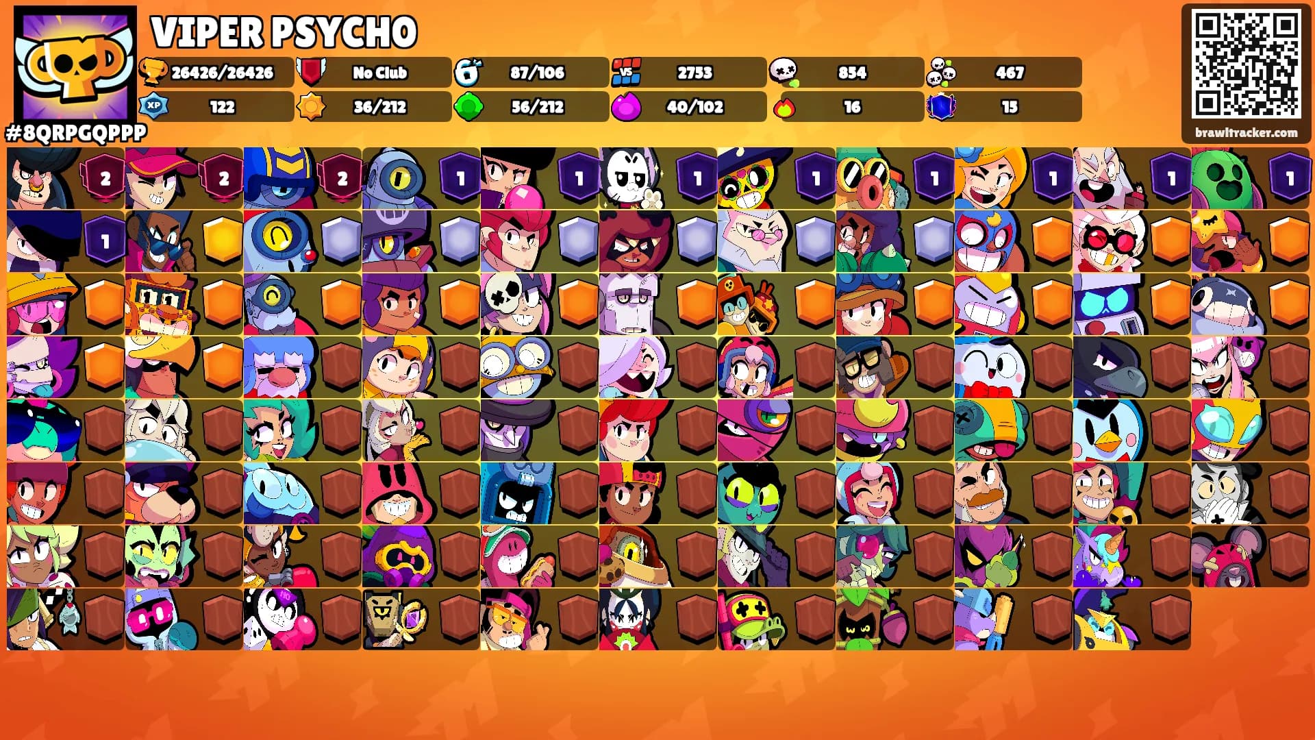 VIPER PSYCH0's Ranks