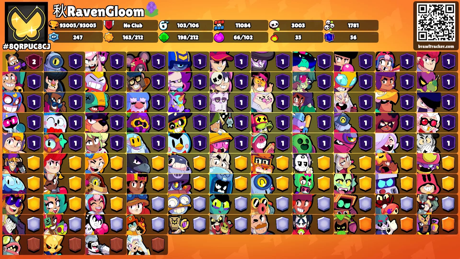 秋RavenGloom🪻's Ranks