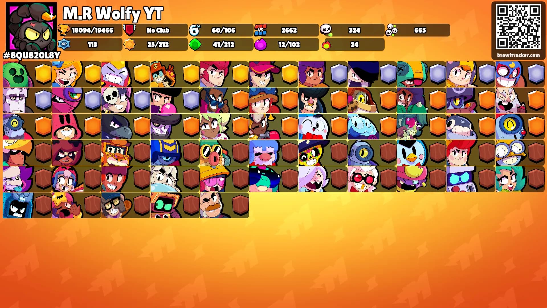 M.R Wolfy YT's Ranks