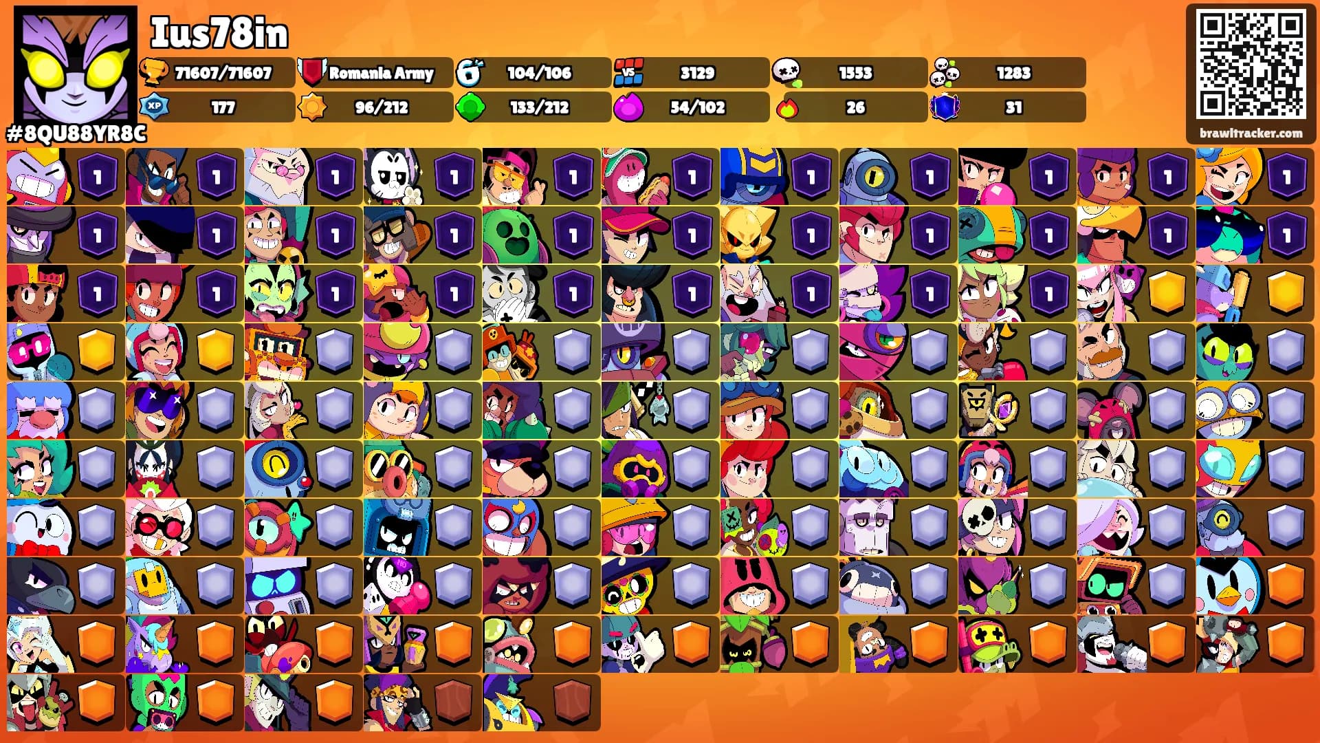 Ius78in's Ranks