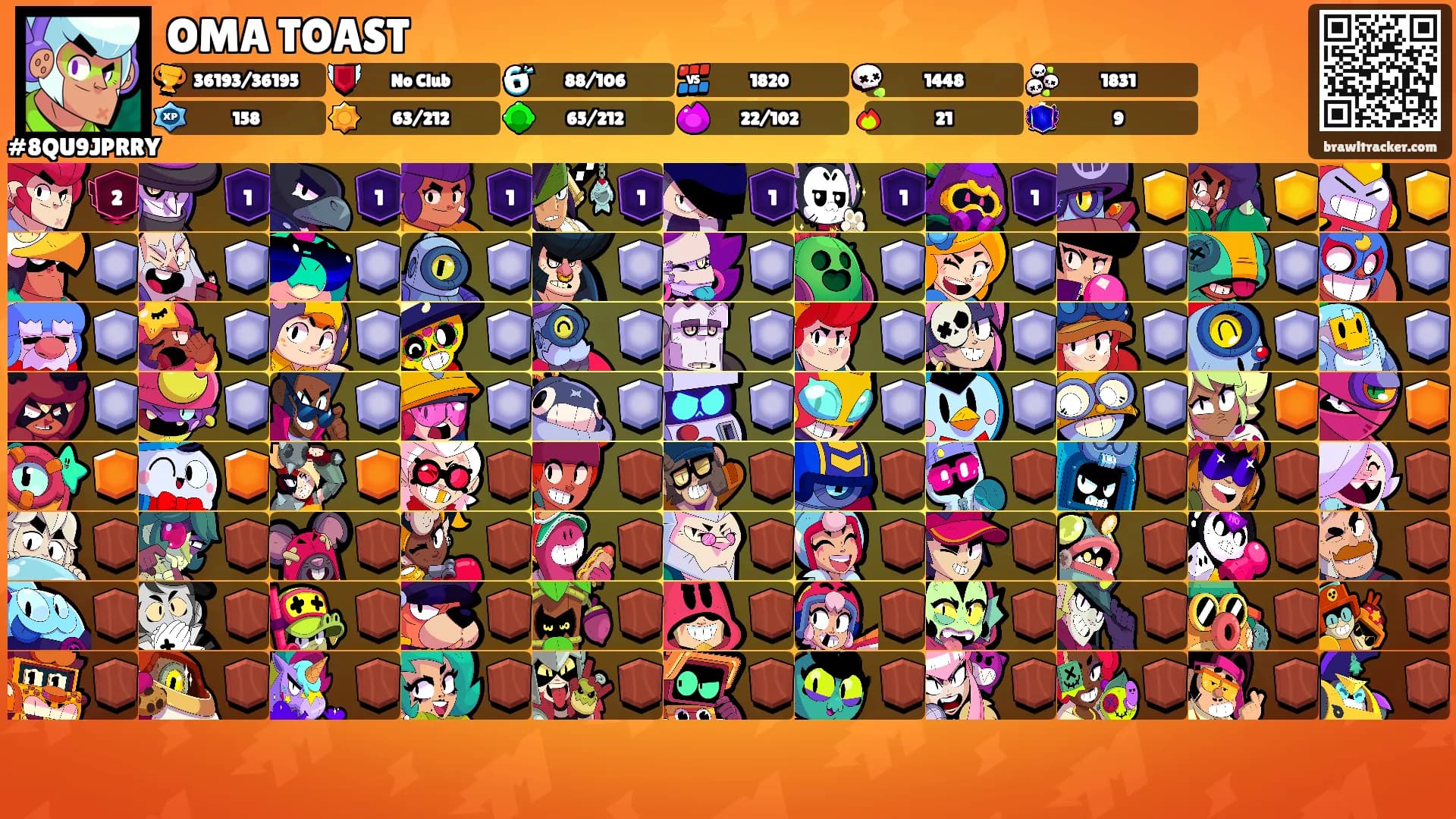 OMA TOAST's Ranks