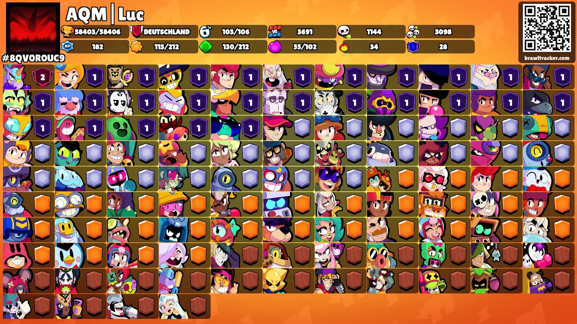 AQM|Lucꨄ︎'s Ranks
